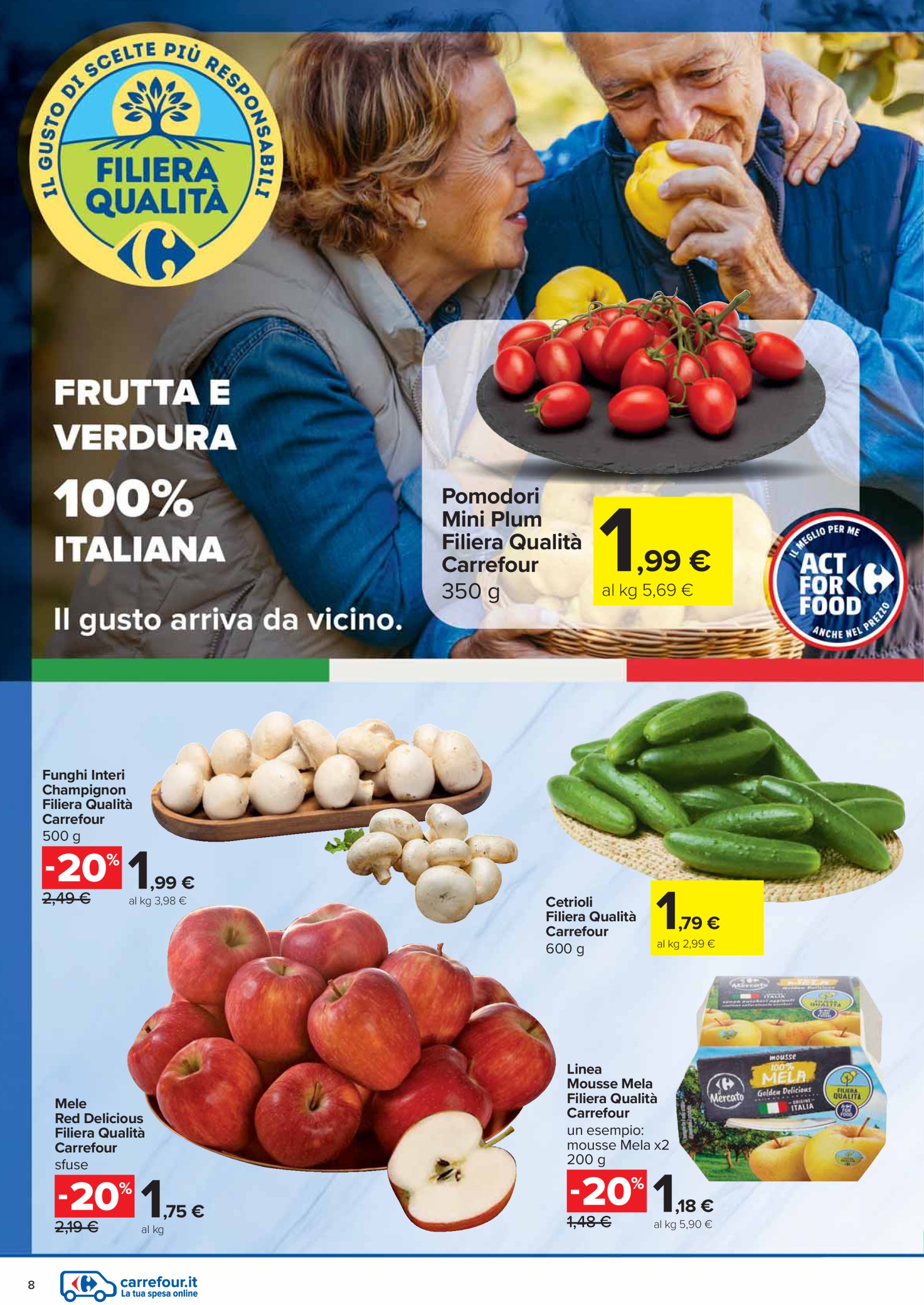 carrefour - Volantino Carrefour - Catalogo Act For Food valido dal 10/03 al 30/03 - page: 8