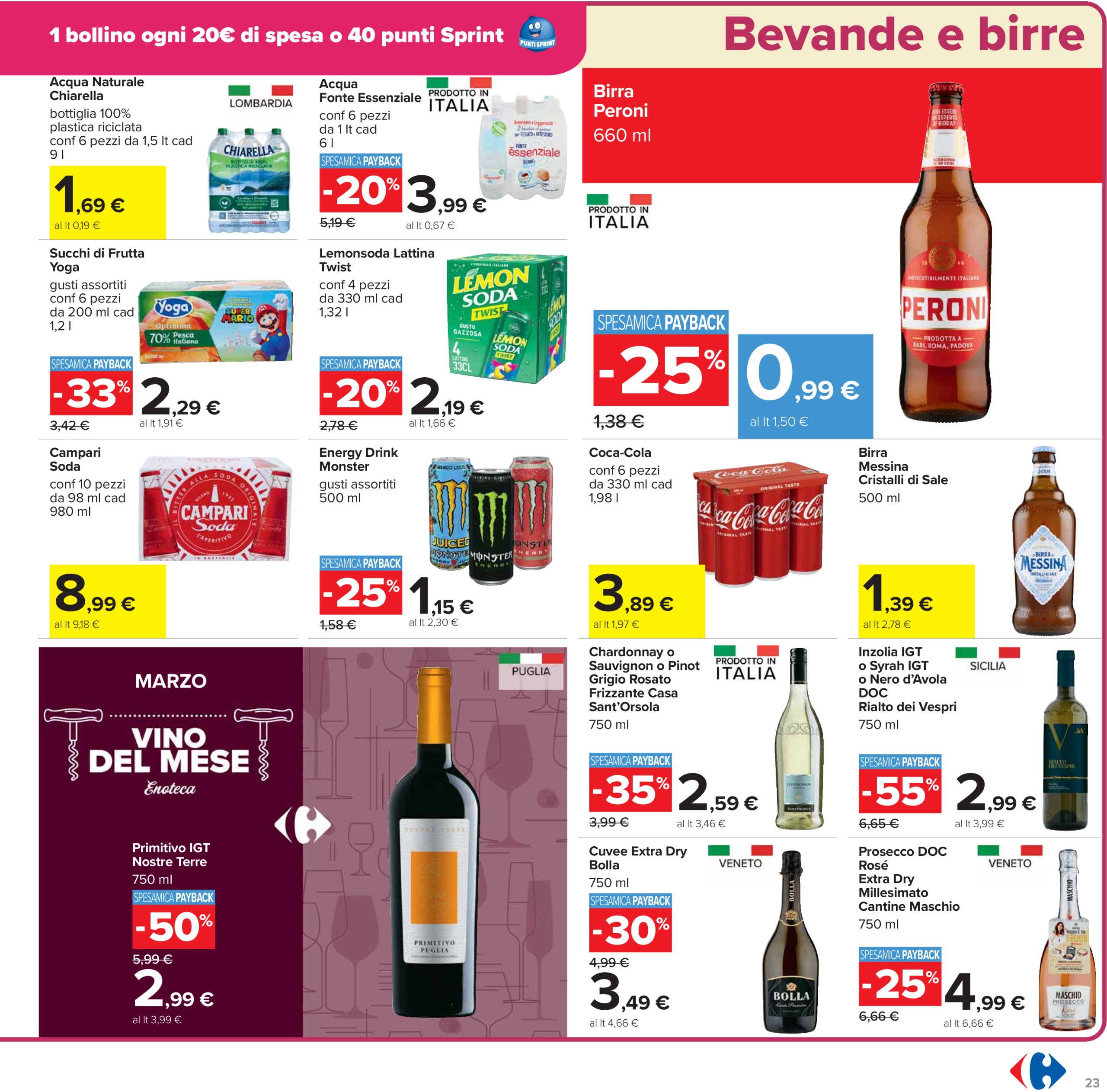 carrefour - Volantino Carrefour - Sottocosto Freschi valido dal 13/03 al 24/03 - page: 23