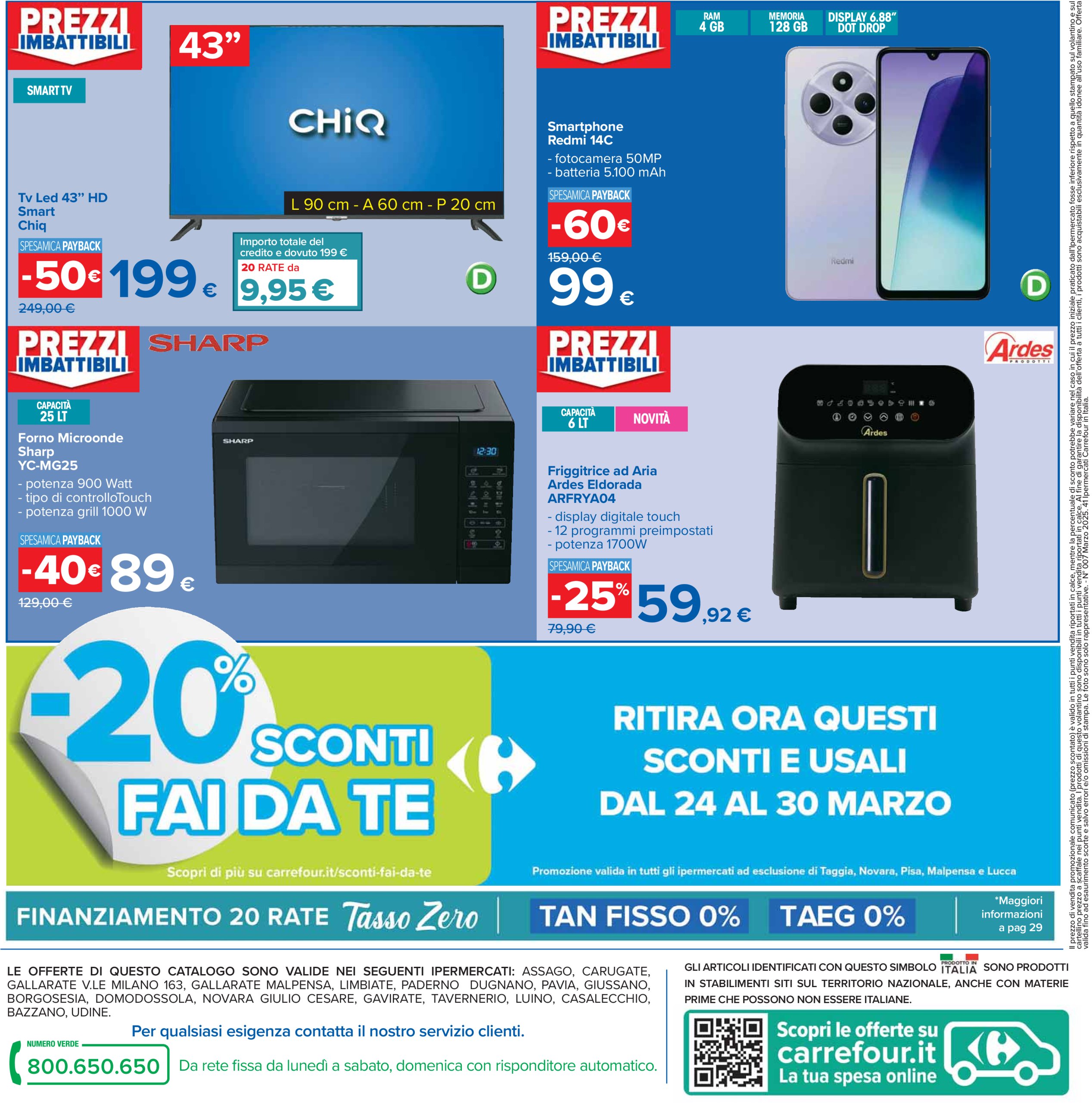 carrefour - Volantino Carrefour - Sottocosto Freschi valido dal 13/03 al 24/03 - page: 44