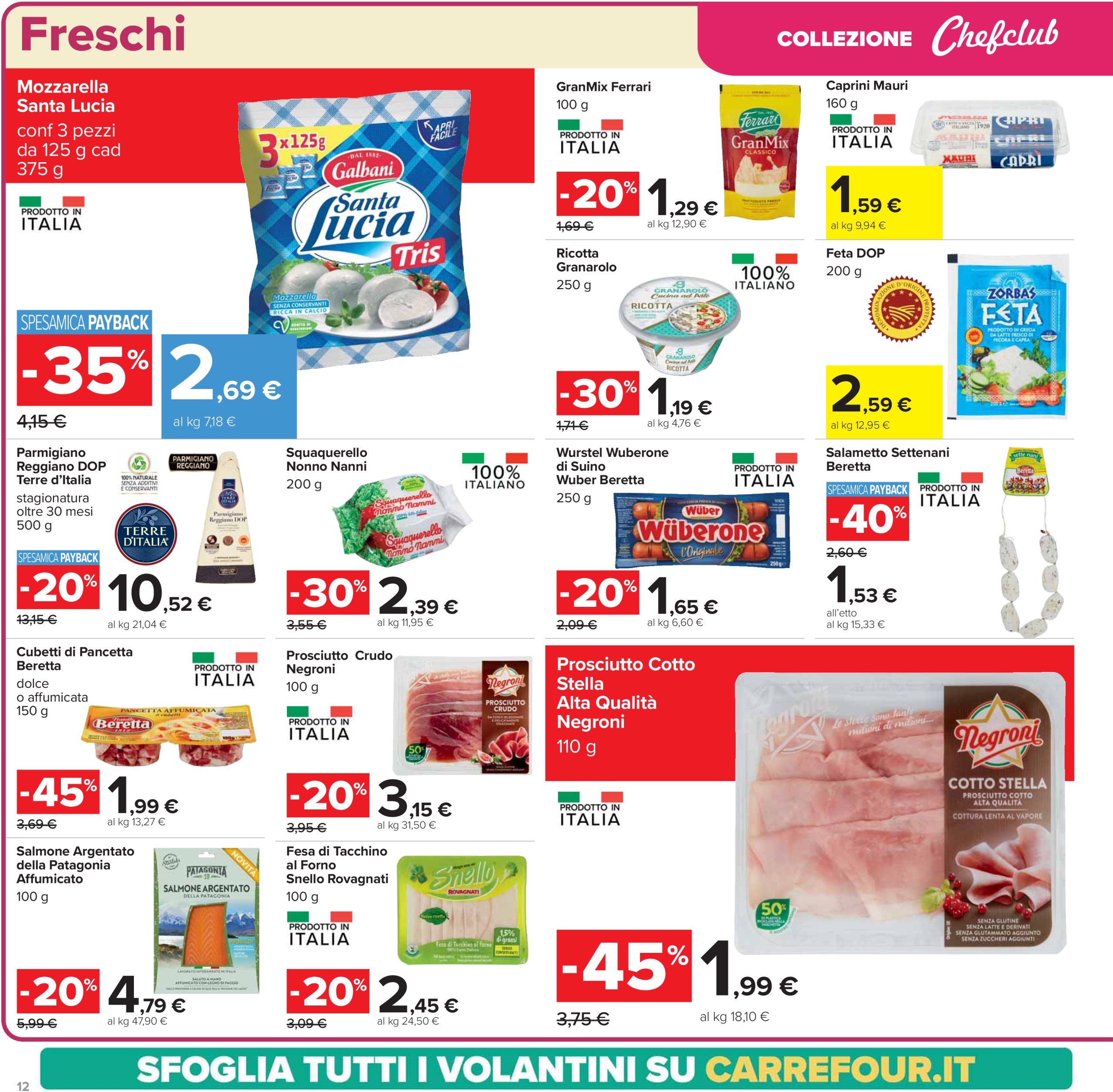 carrefour - Volantino Carrefour - Sottocosto Freschi valido dal 13/03 al 24/03 - page: 12