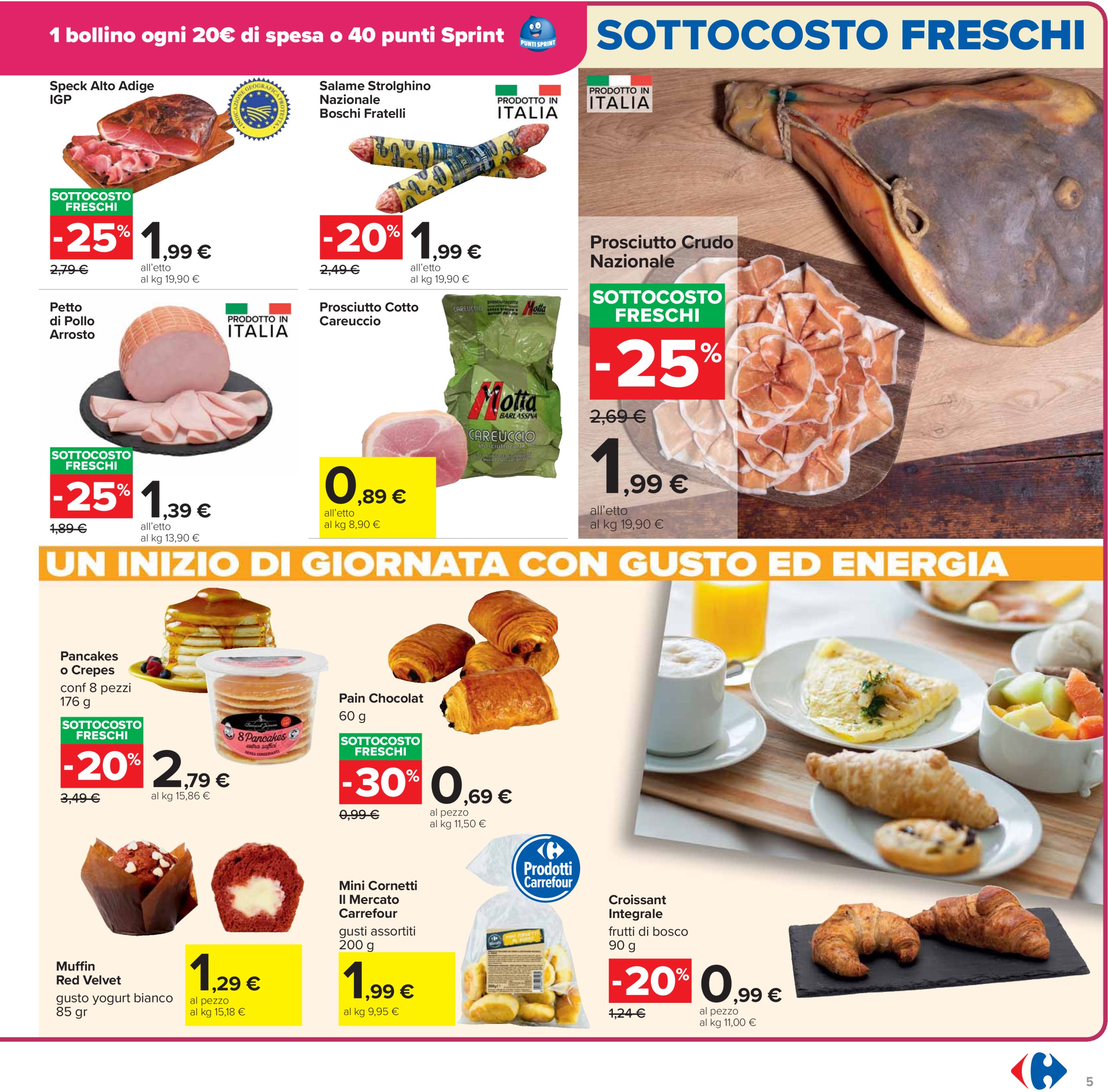 carrefour - Volantino Carrefour - Sottocosto Freschi valido dal 13/03 al 24/03 - page: 5