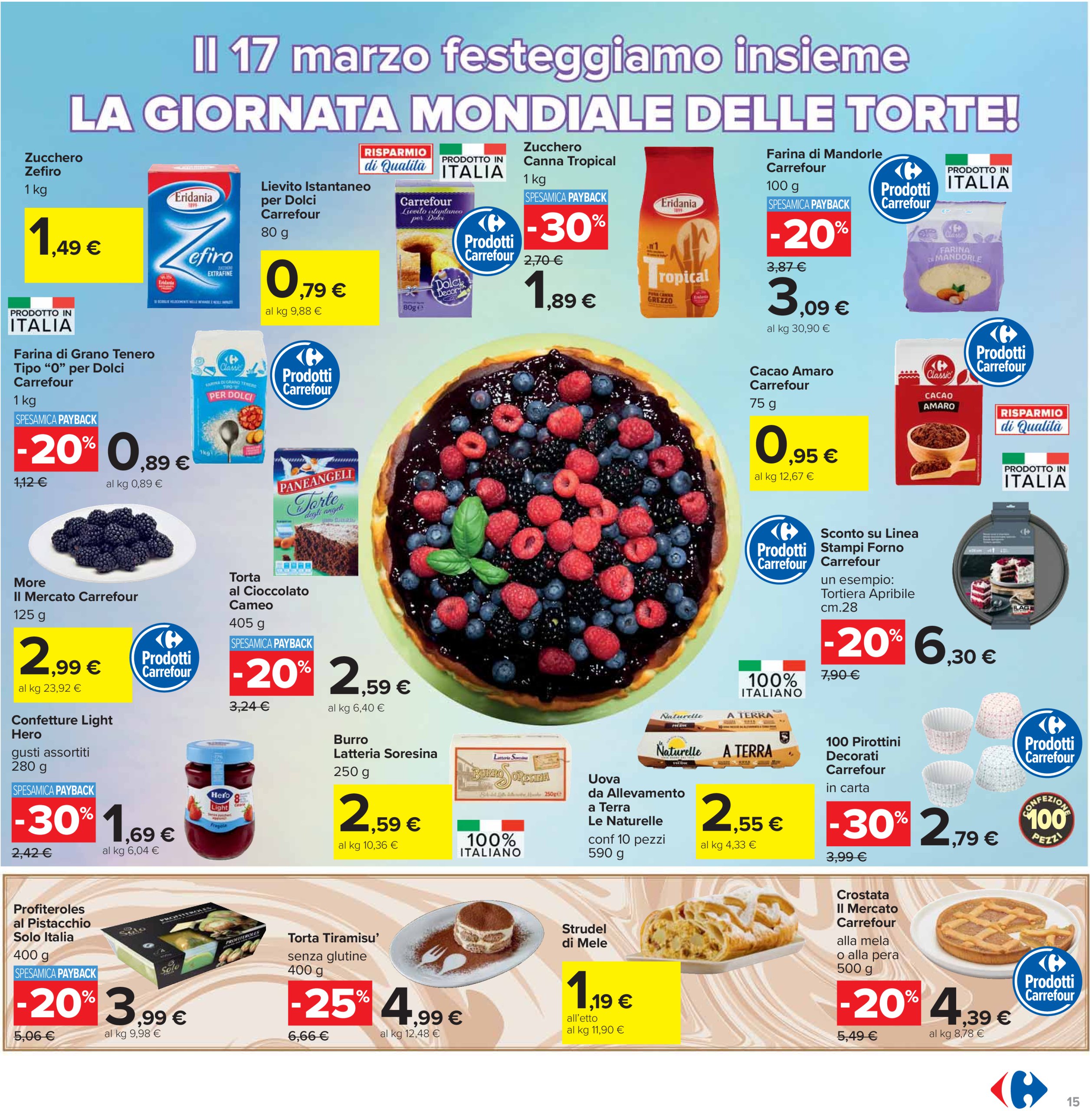 carrefour - Volantino Carrefour - Sottocosto Freschi valido dal 13/03 al 24/03 - page: 15