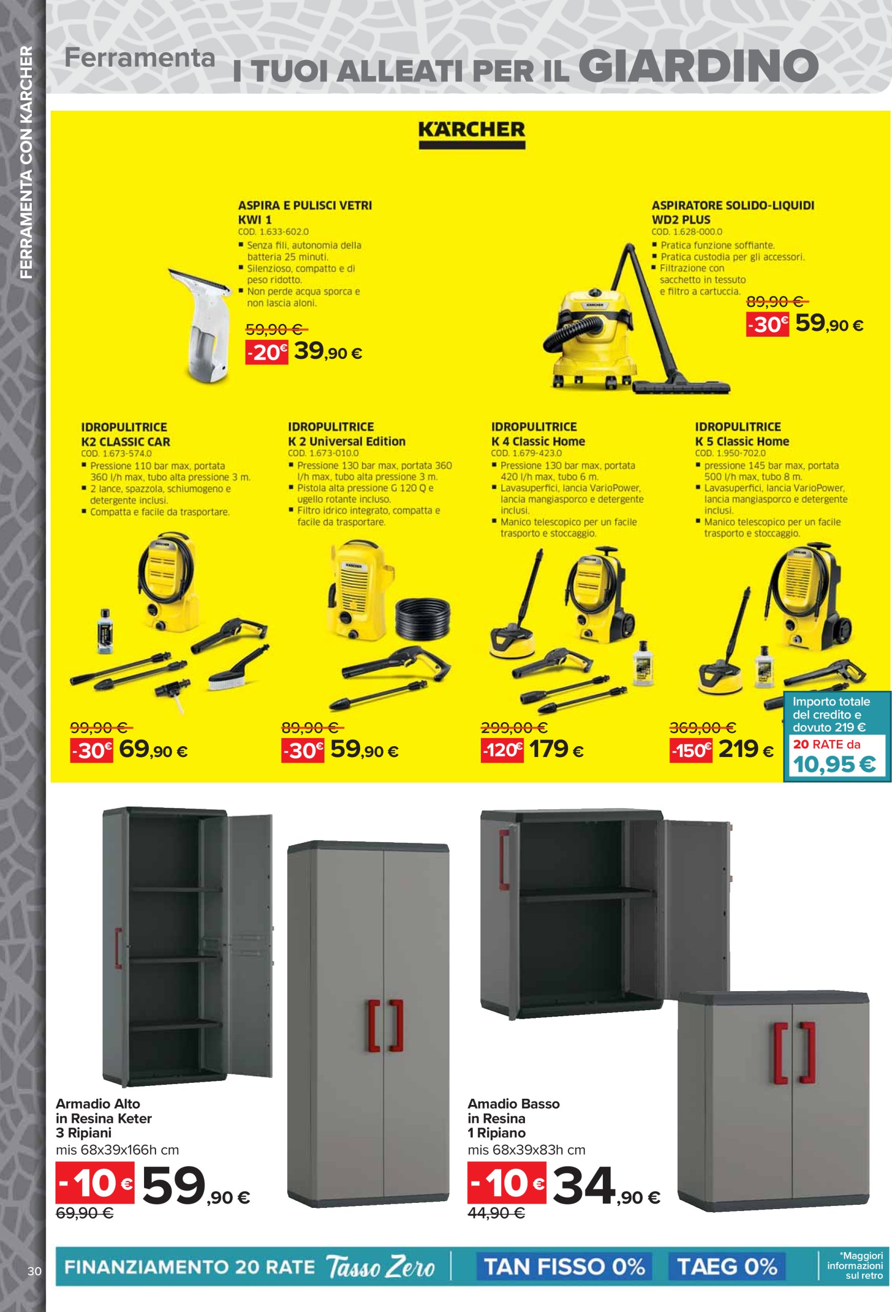 carrefour - Volantino Carrefour - Catalogo arredo giardino valido dal 24/03 al 04/05 - page: 30