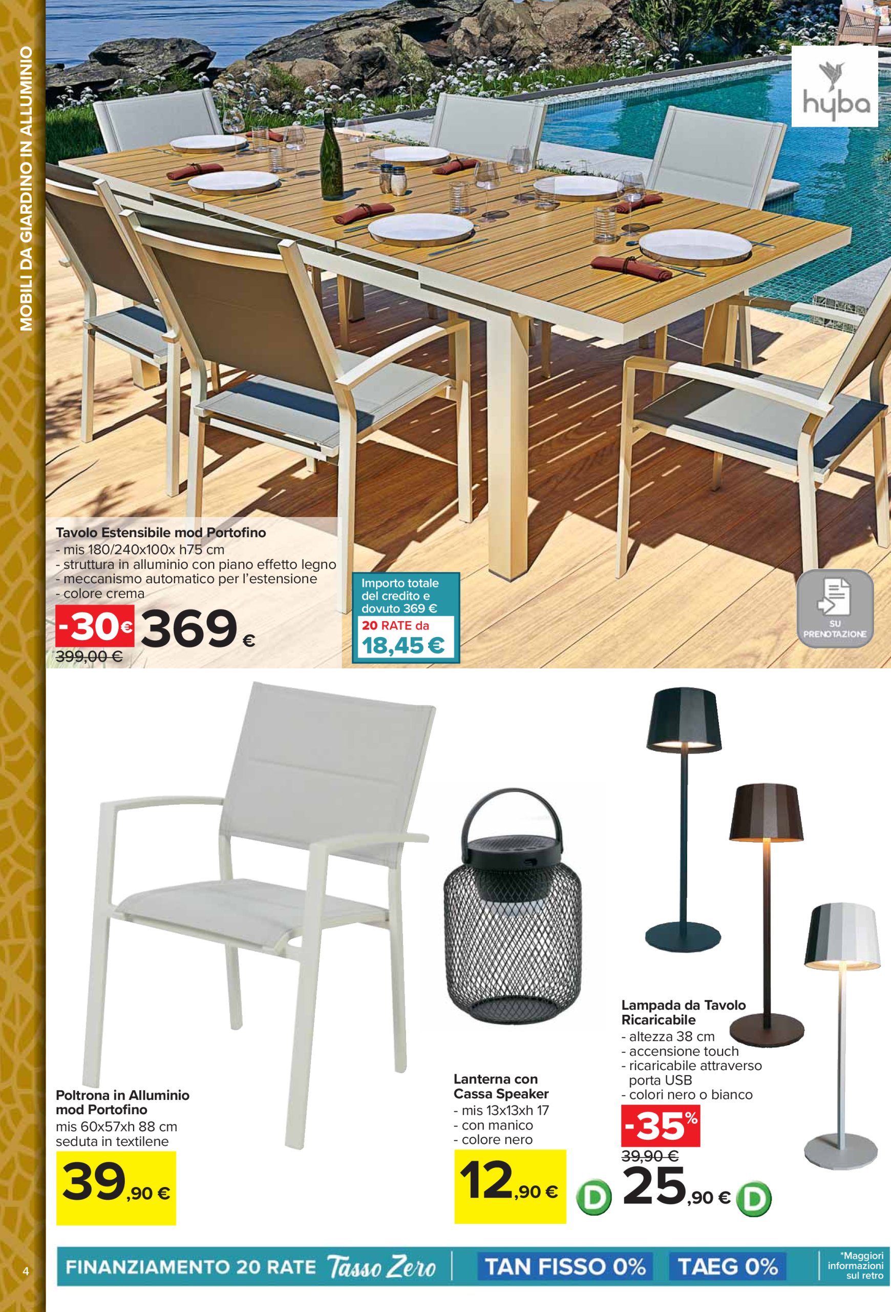 carrefour - Volantino Carrefour - Catalogo arredo giardino valido dal 24/03 al 04/05 - page: 4