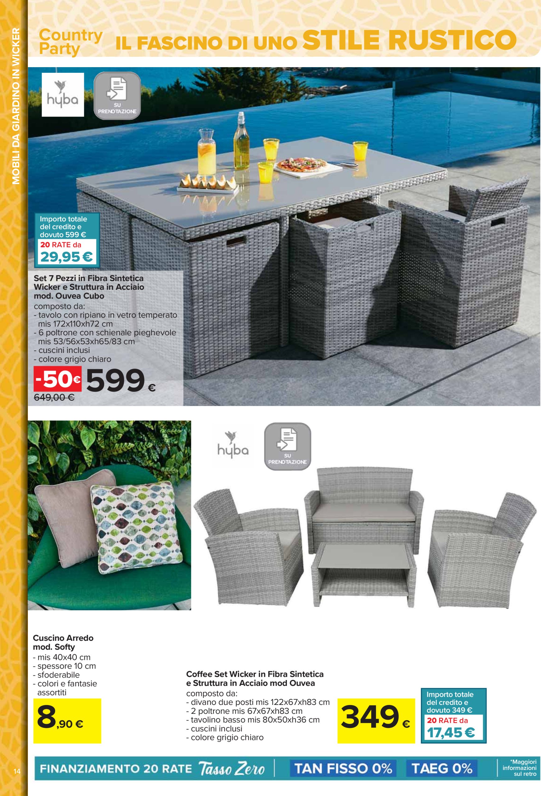 carrefour - Volantino Carrefour - Catalogo arredo giardino valido dal 24/03 al 04/05 - page: 14