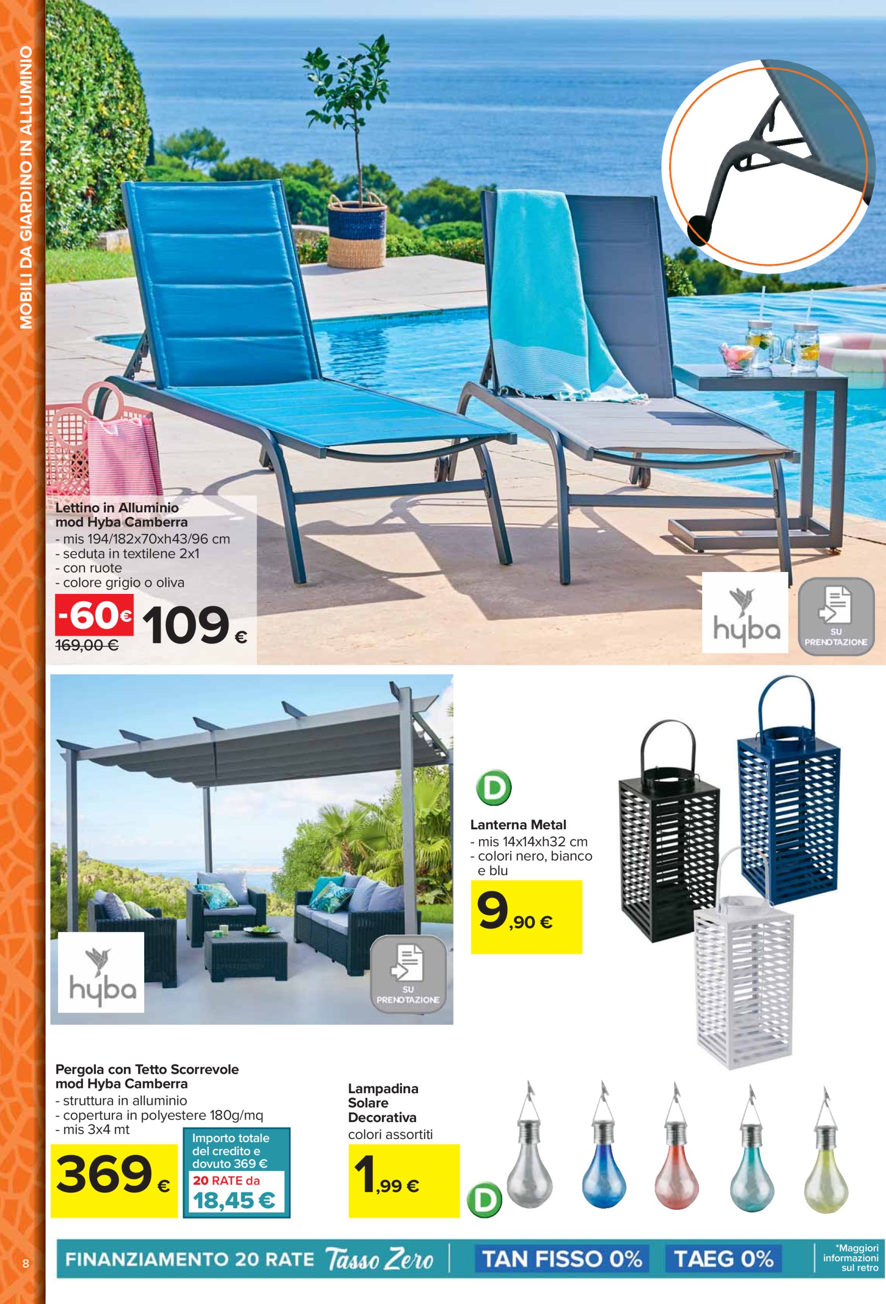 carrefour - Volantino Carrefour - Catalogo arredo giardino valido dal 24/03 al 04/05 - page: 8