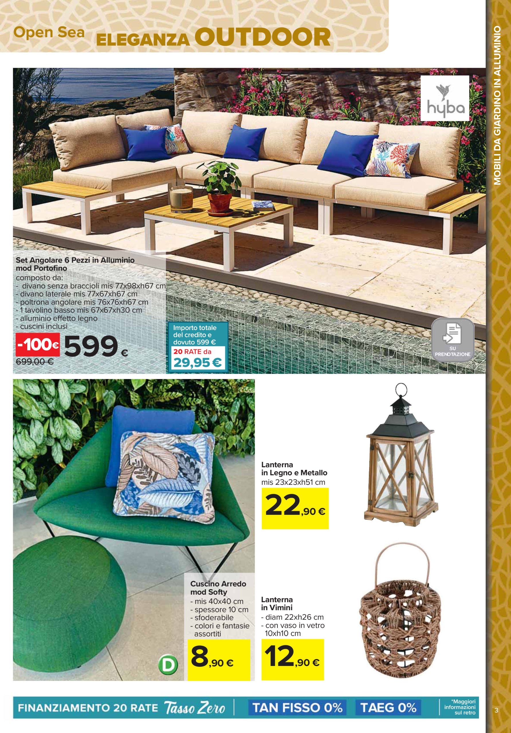 carrefour - Volantino Carrefour - Catalogo arredo giardino valido dal 24/03 al 04/05 - page: 3