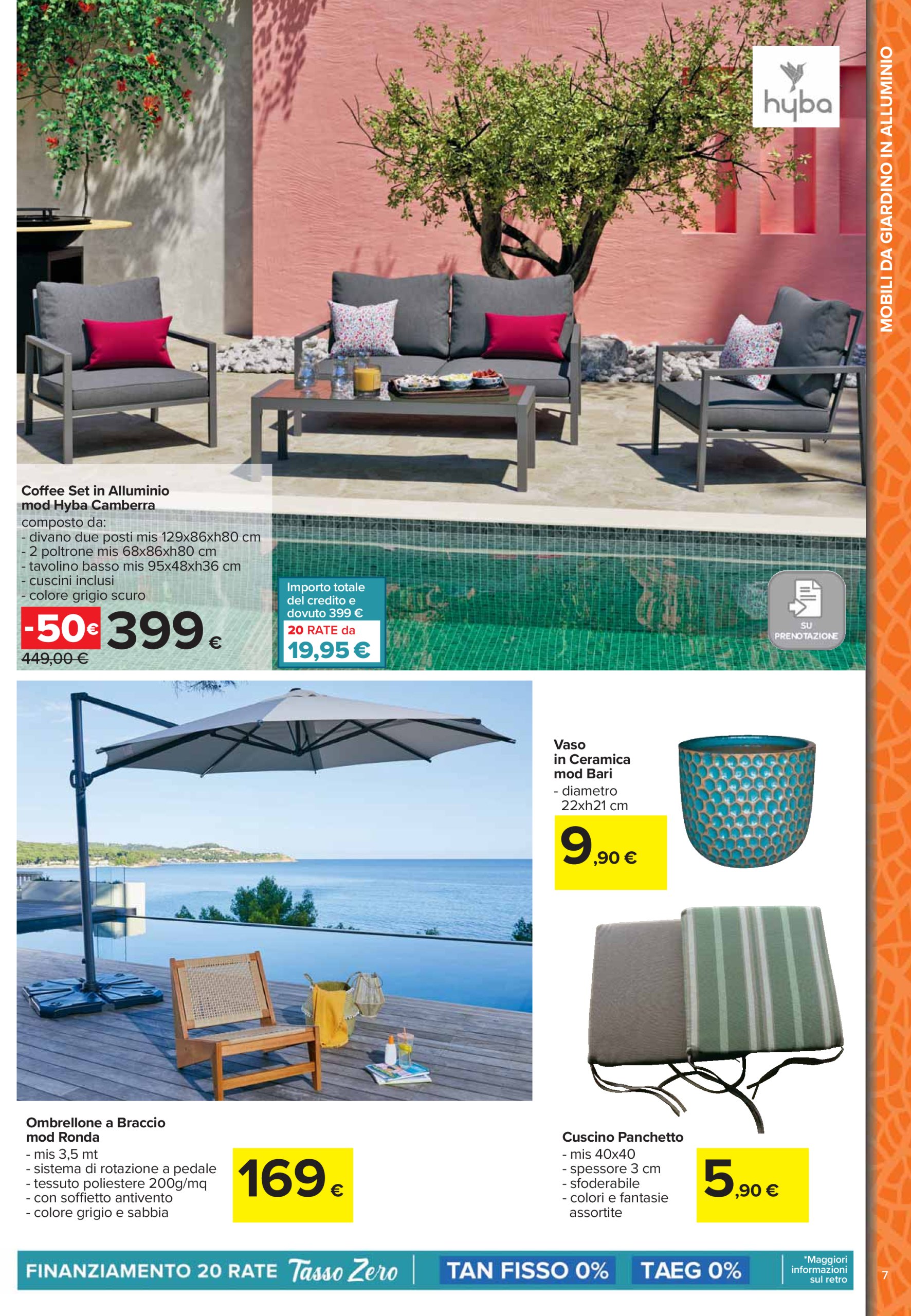 carrefour - Volantino Carrefour - Catalogo arredo giardino valido dal 24/03 al 04/05 - page: 7