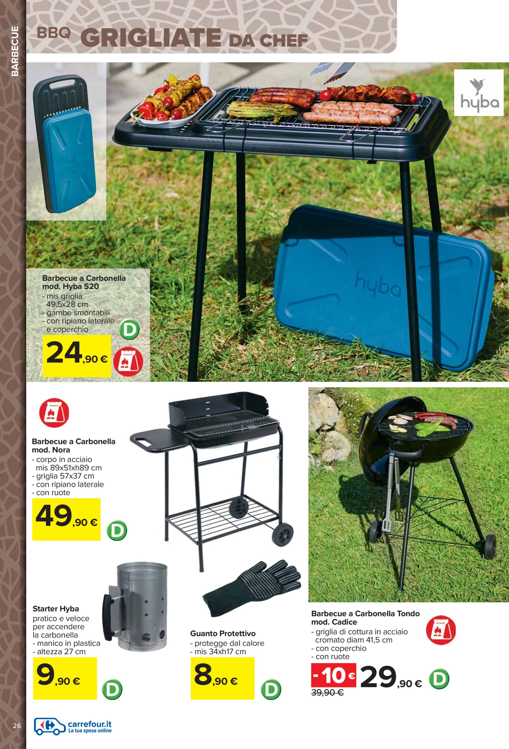 carrefour - Volantino Carrefour - Catalogo arredo giardino valido dal 24/03 al 04/05 - page: 26