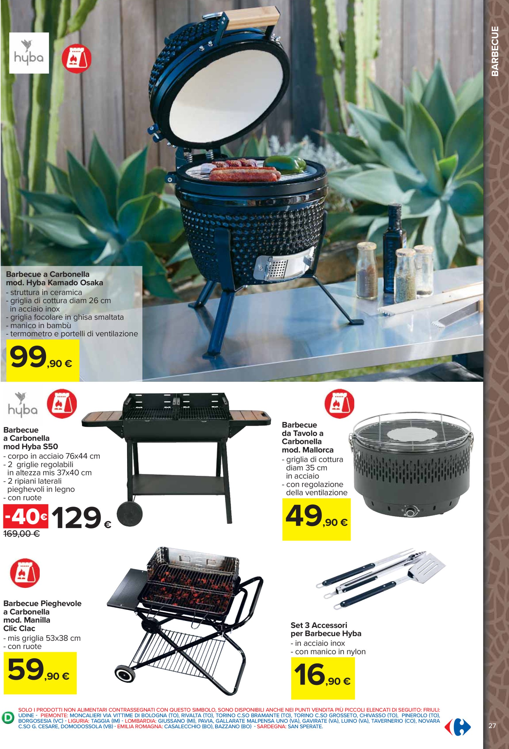 carrefour - Volantino Carrefour - Catalogo arredo giardino valido dal 24/03 al 04/05 - page: 27