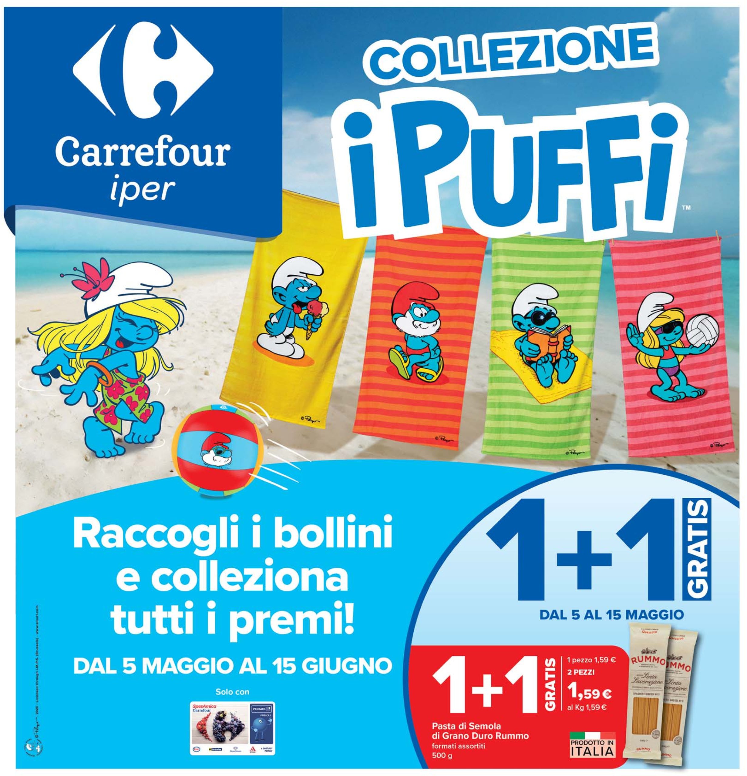 carrefour - Volantino Carrefour - 1+1 gratis valido dal 05/05 al 15/05