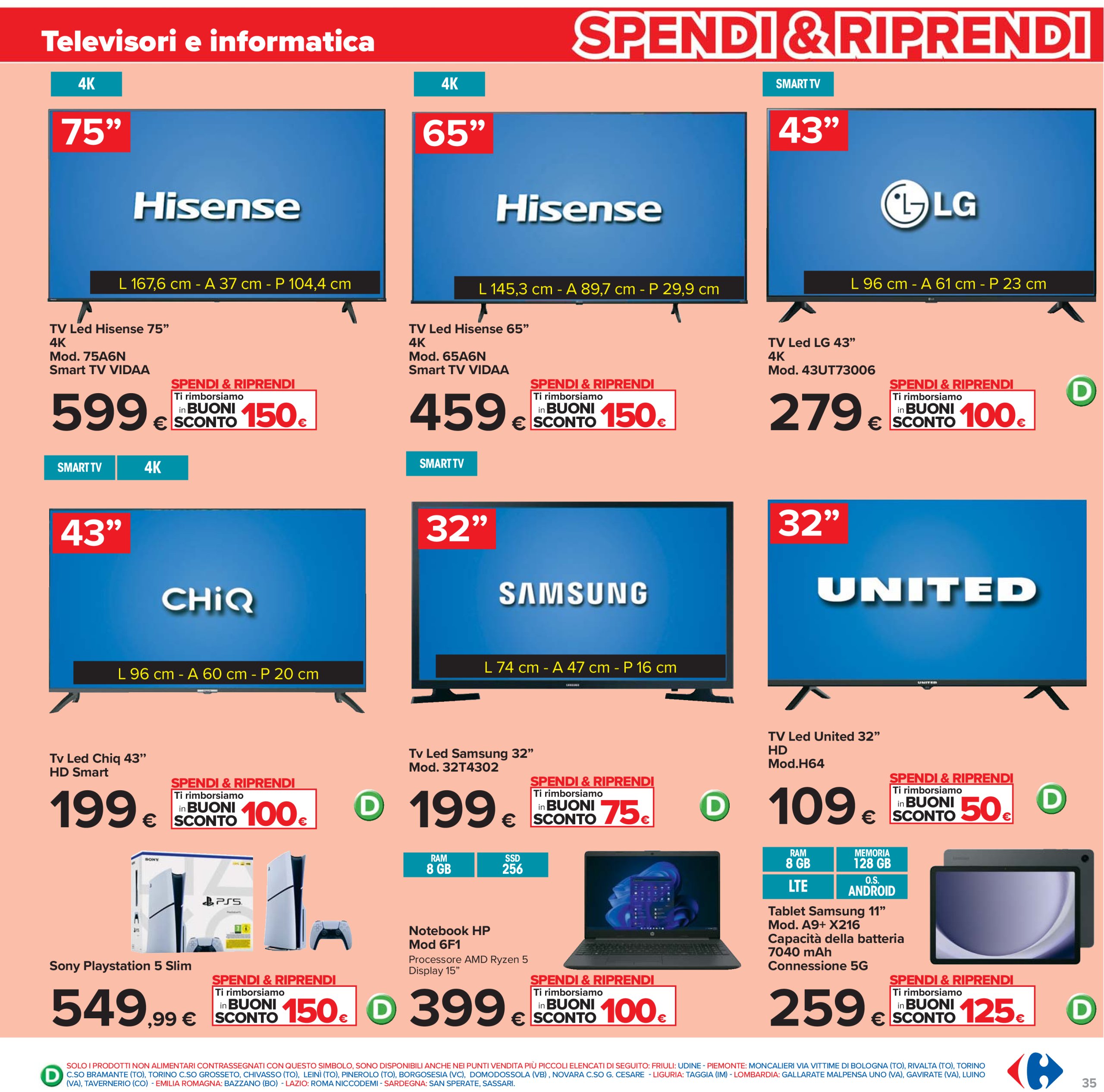 carrefour - Volantino Carrefour - 1+1 gratis valido dal 05/05 al 15/05 - page: 35 carrefour - Volantino Carrefour - 1+1 gratis valido dal 05/05 al 15/05 - page: 35