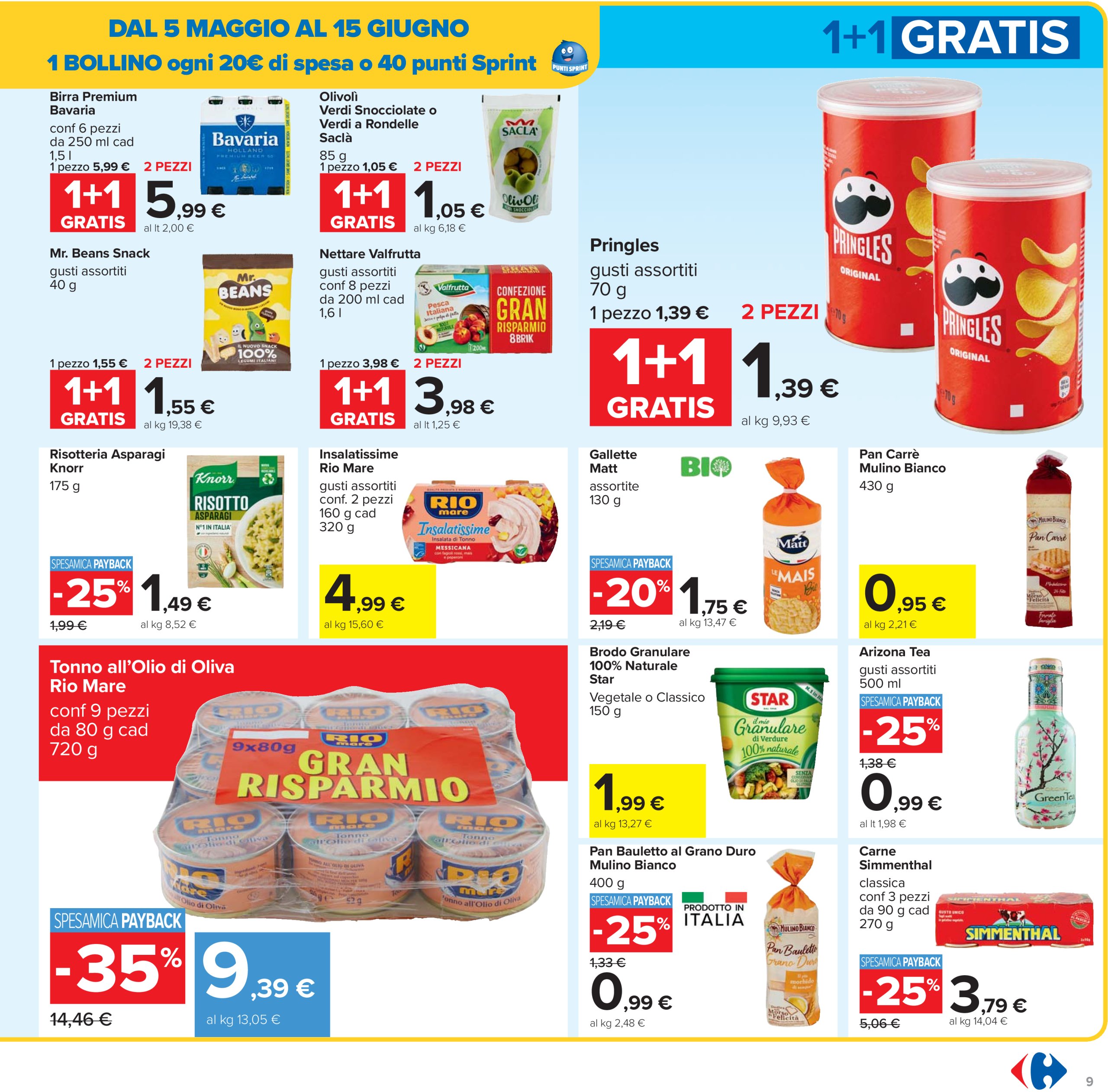 carrefour - Volantino Carrefour - 1+1 gratis valido dal 05/05 al 15/05 - page: 9 carrefour - Volantino Carrefour - 1+1 gratis valido dal 05/05 al 15/05 - page: 9