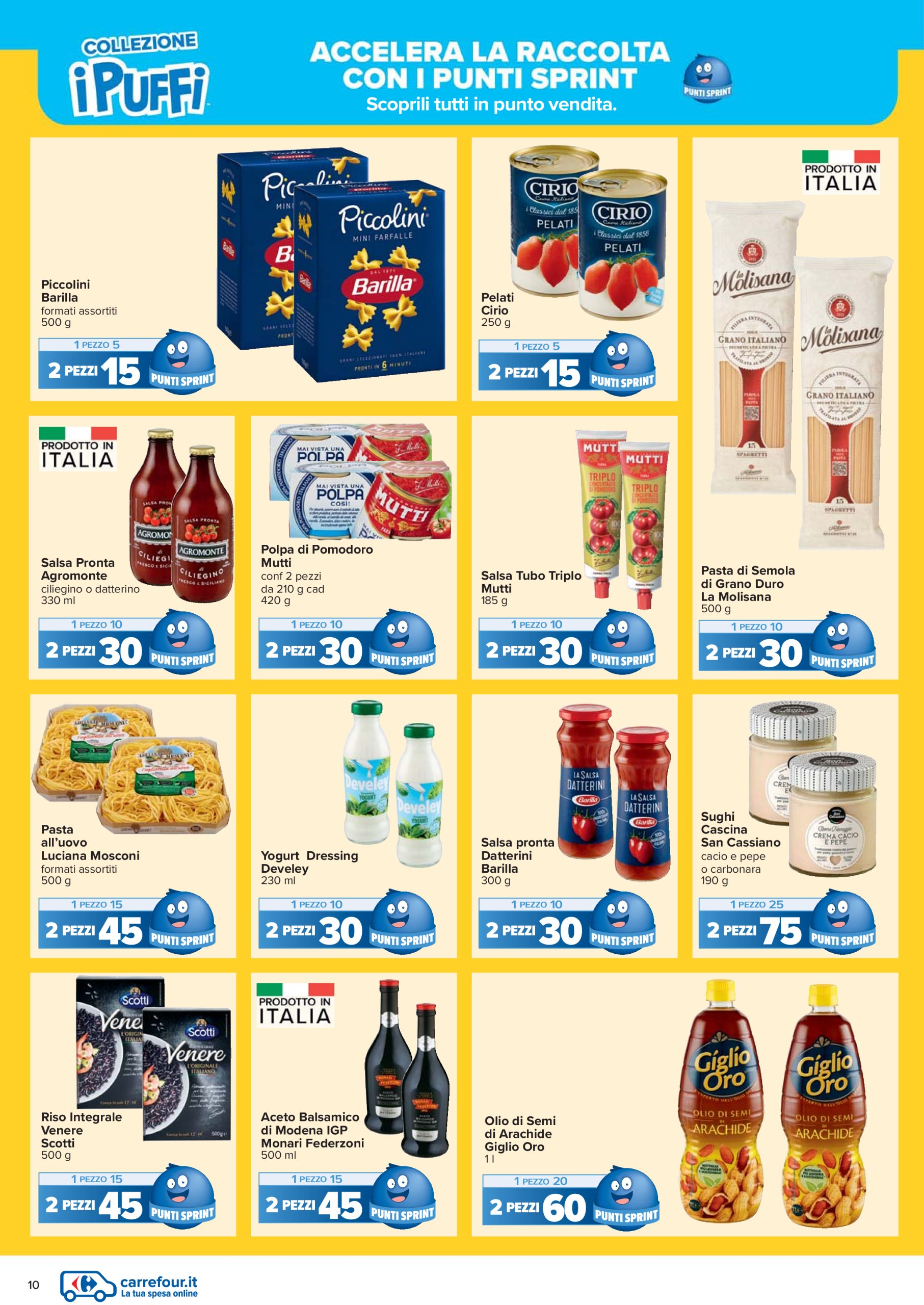 carrefour - Volantino Carrefour - Punti Sprint Payback valido dal 05/05 al 15/05 - page: 10