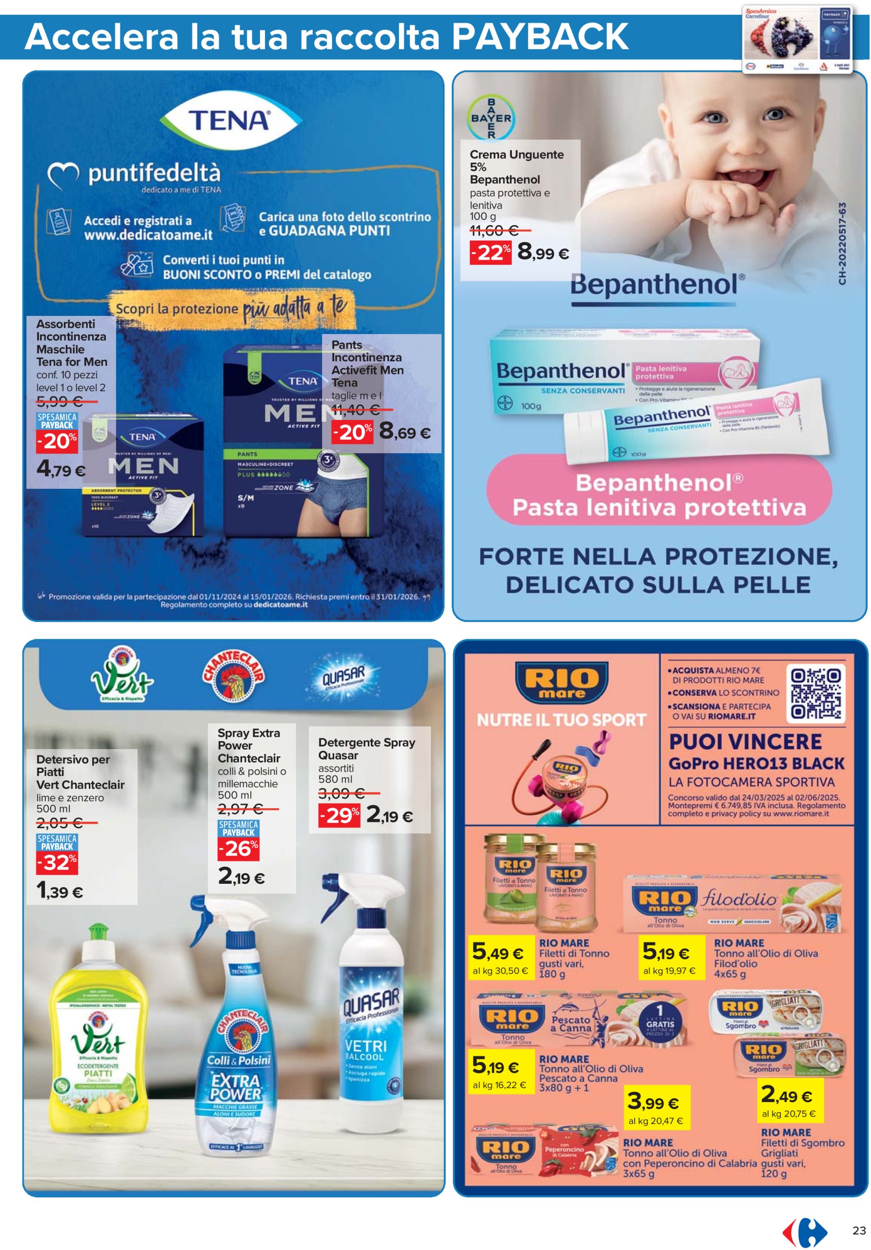 carrefour - Volantino Carrefour - Punti Sprint Payback valido dal 05/05 al 15/05 - page: 23