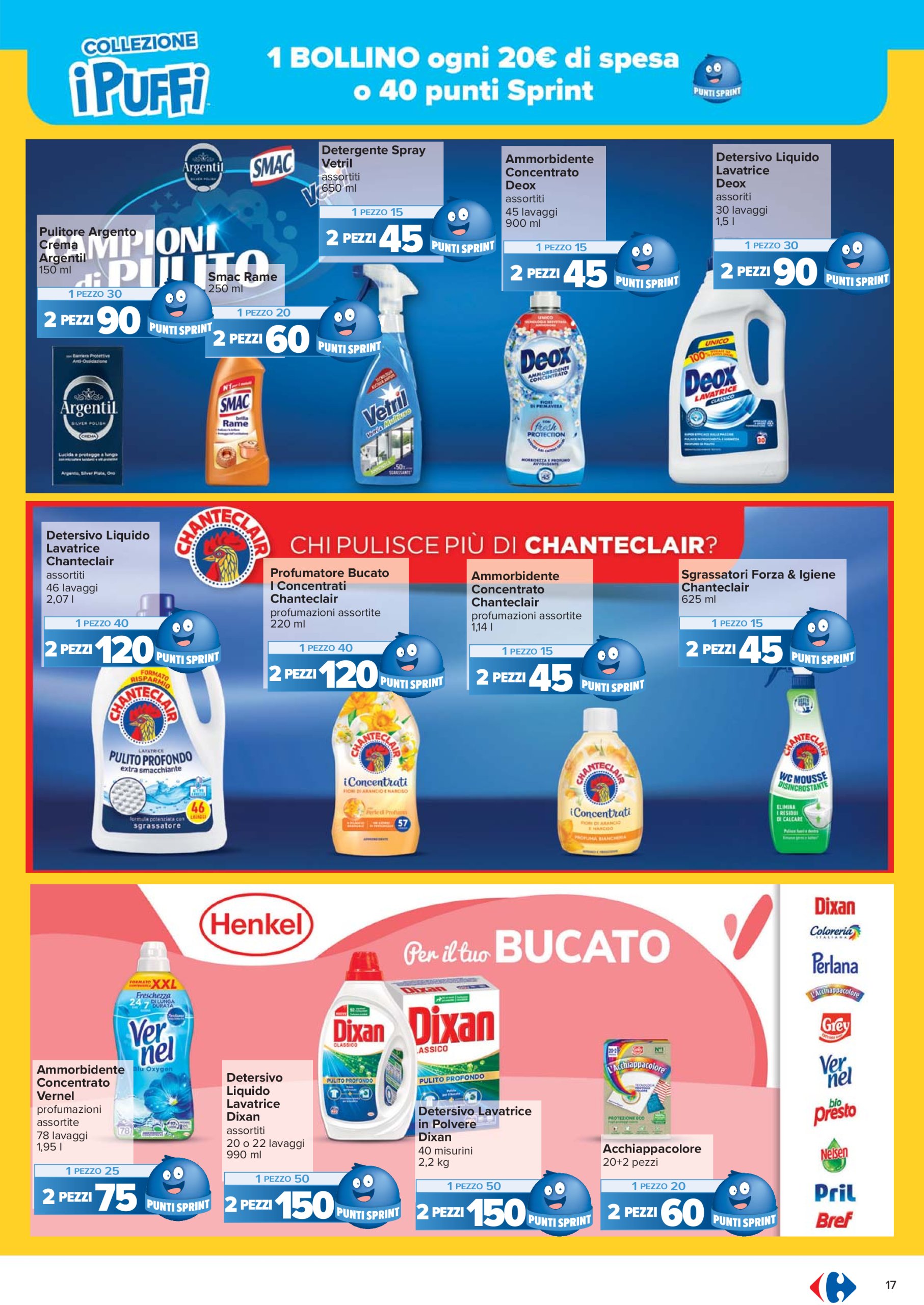 carrefour - Volantino Carrefour - Punti Sprint Payback valido dal 05/05 al 15/05 - page: 17