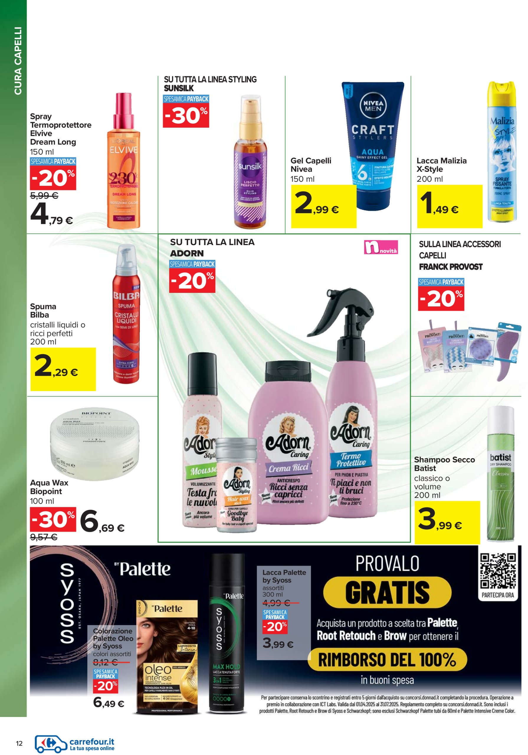 carrefour - Volantino Carrefour - Catalogo bellezza valido dal 02/05 al 21/05 - page: 12