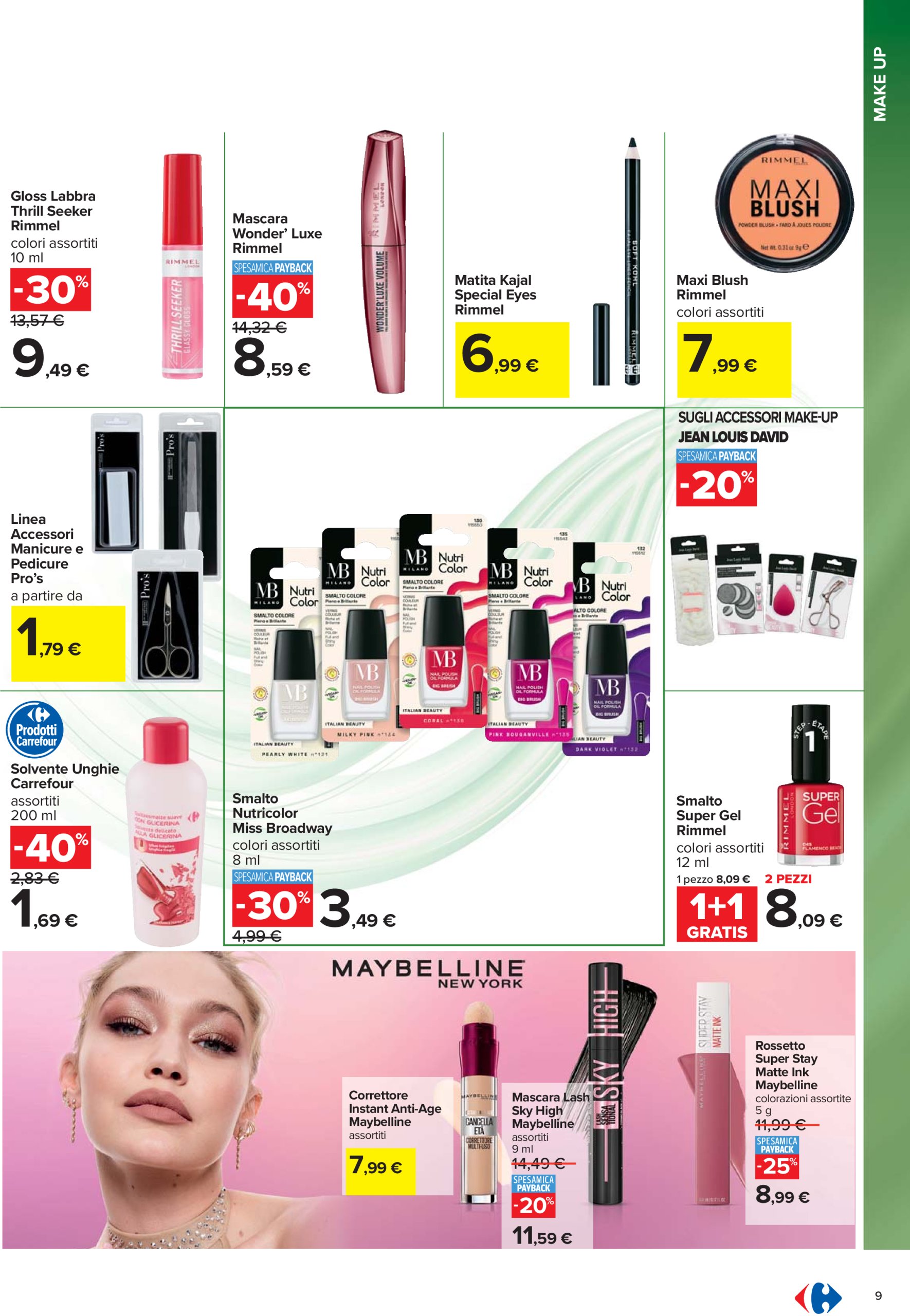 carrefour - Volantino Carrefour - Catalogo bellezza valido dal 02/05 al 21/05 - page: 9