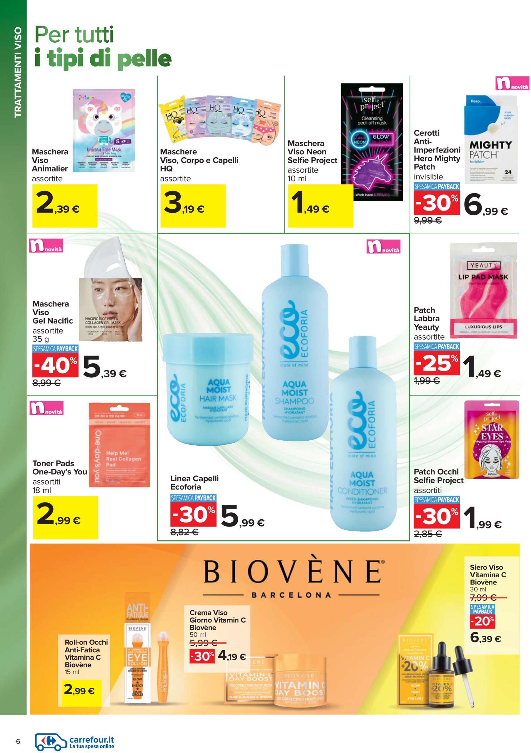 carrefour - Volantino Carrefour - Catalogo bellezza valido dal 02/05 al 21/05 - page: 6