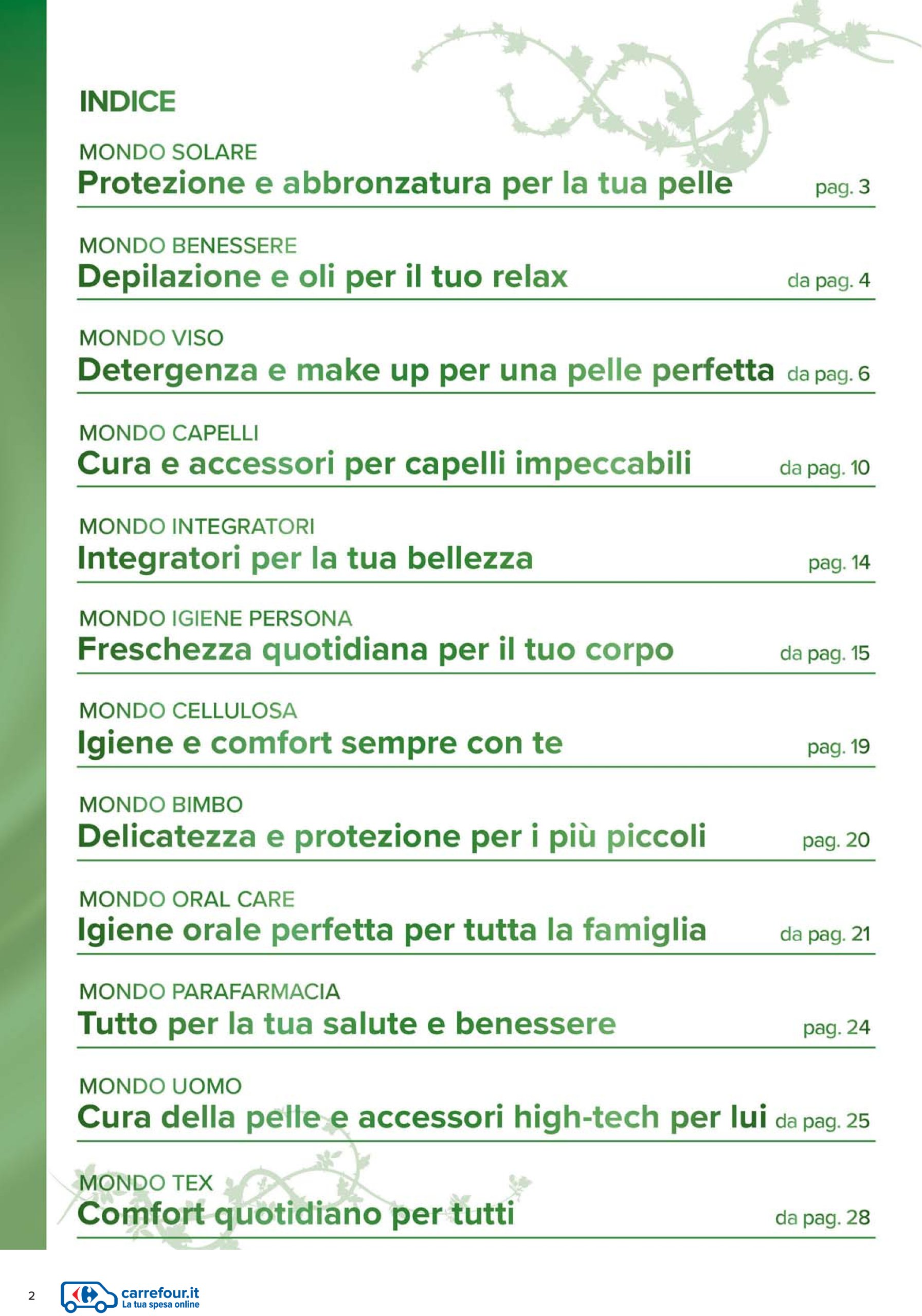 carrefour - Volantino Carrefour - Catalogo bellezza valido dal 02/05 al 21/05 - page: 2