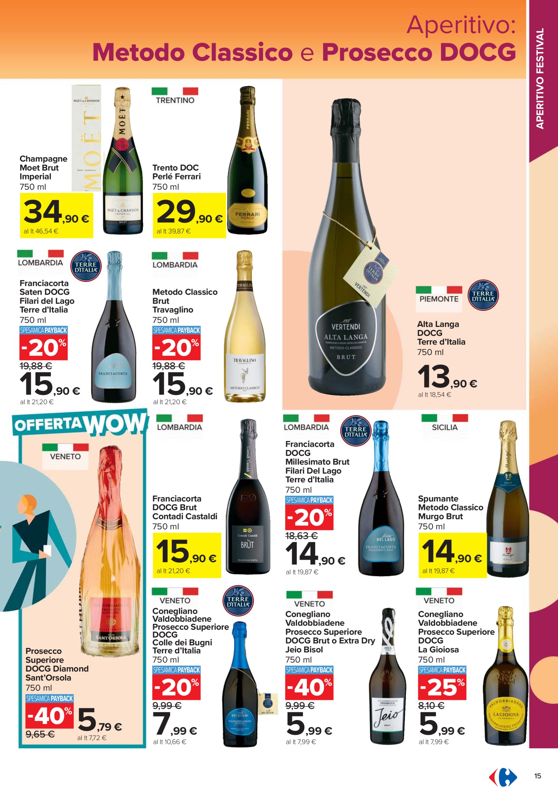 carrefour - Volantino Carrefour - Catalogo vini valido dal 12/05 al 03/06 - page: 15