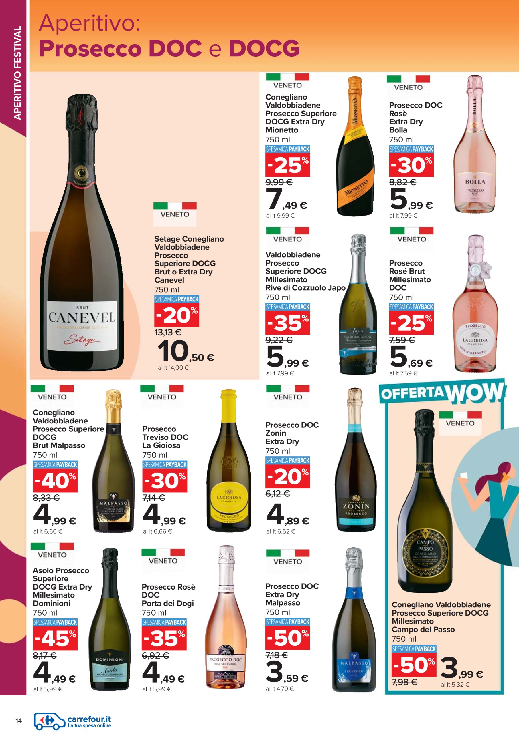carrefour - Volantino Carrefour - Catalogo vini valido dal 12/05 al 03/06 - page: 14