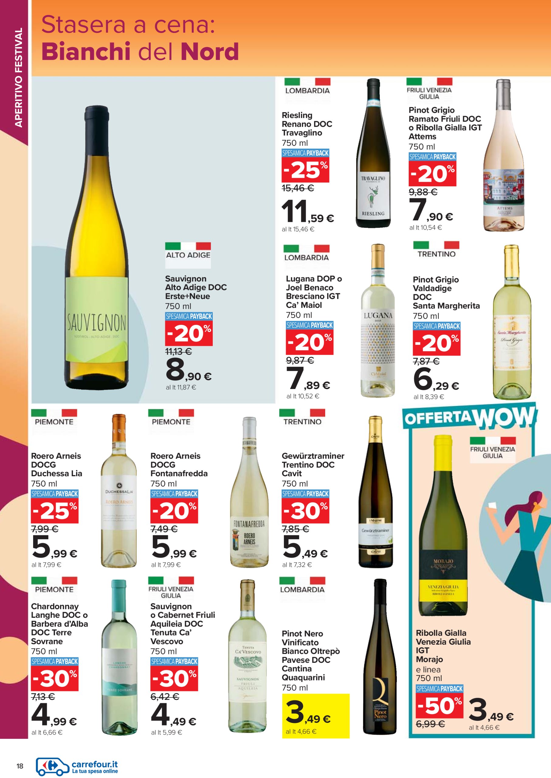 carrefour - Volantino Carrefour - Catalogo vini valido dal 12/05 al 03/06 - page: 18