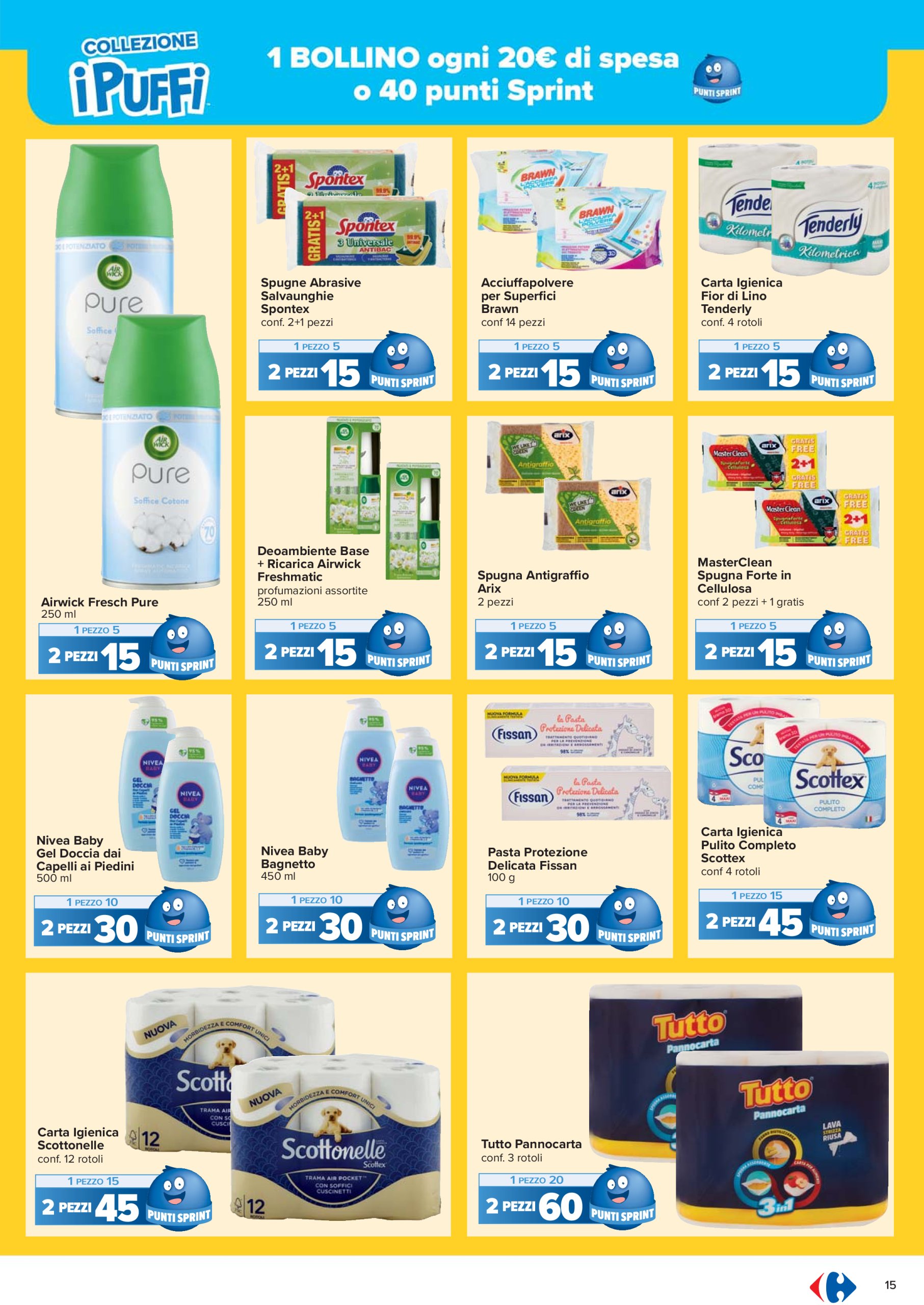 carrefour - Volantino Carrefour - Punti Sprint Payback valido dal 16/05 al 28/05 - page: 15