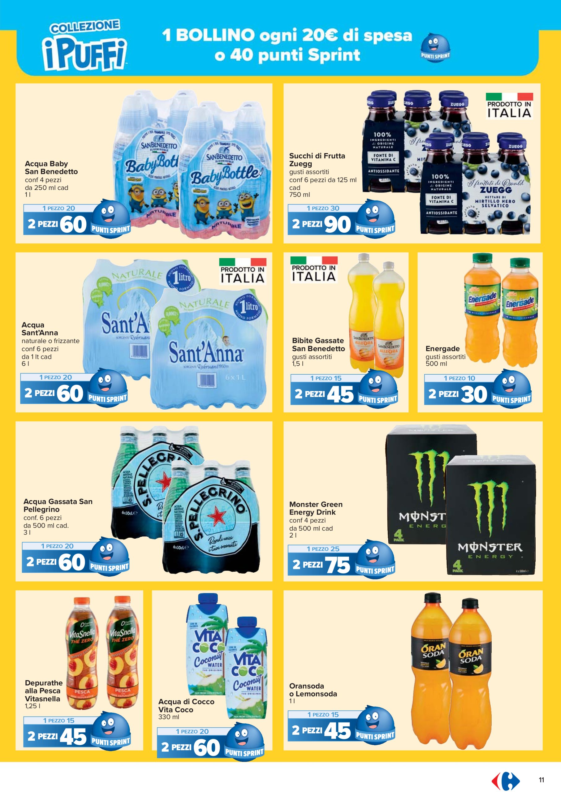 carrefour - Volantino Carrefour - Punti Sprint Payback valido dal 16/05 al 28/05 - page: 11