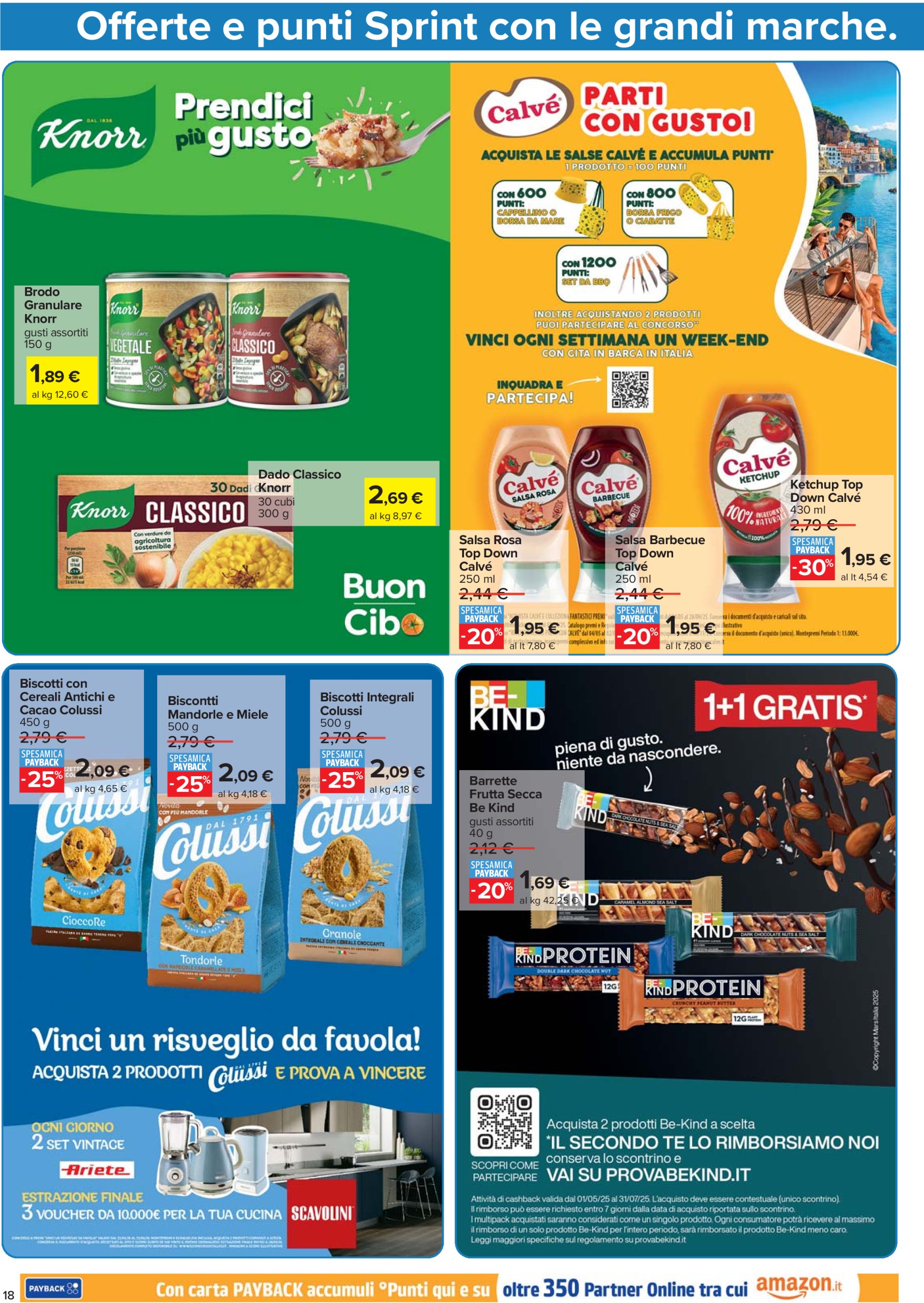 carrefour - Volantino Carrefour - Punti Sprint Payback valido dal 16/05 al 28/05 - page: 18