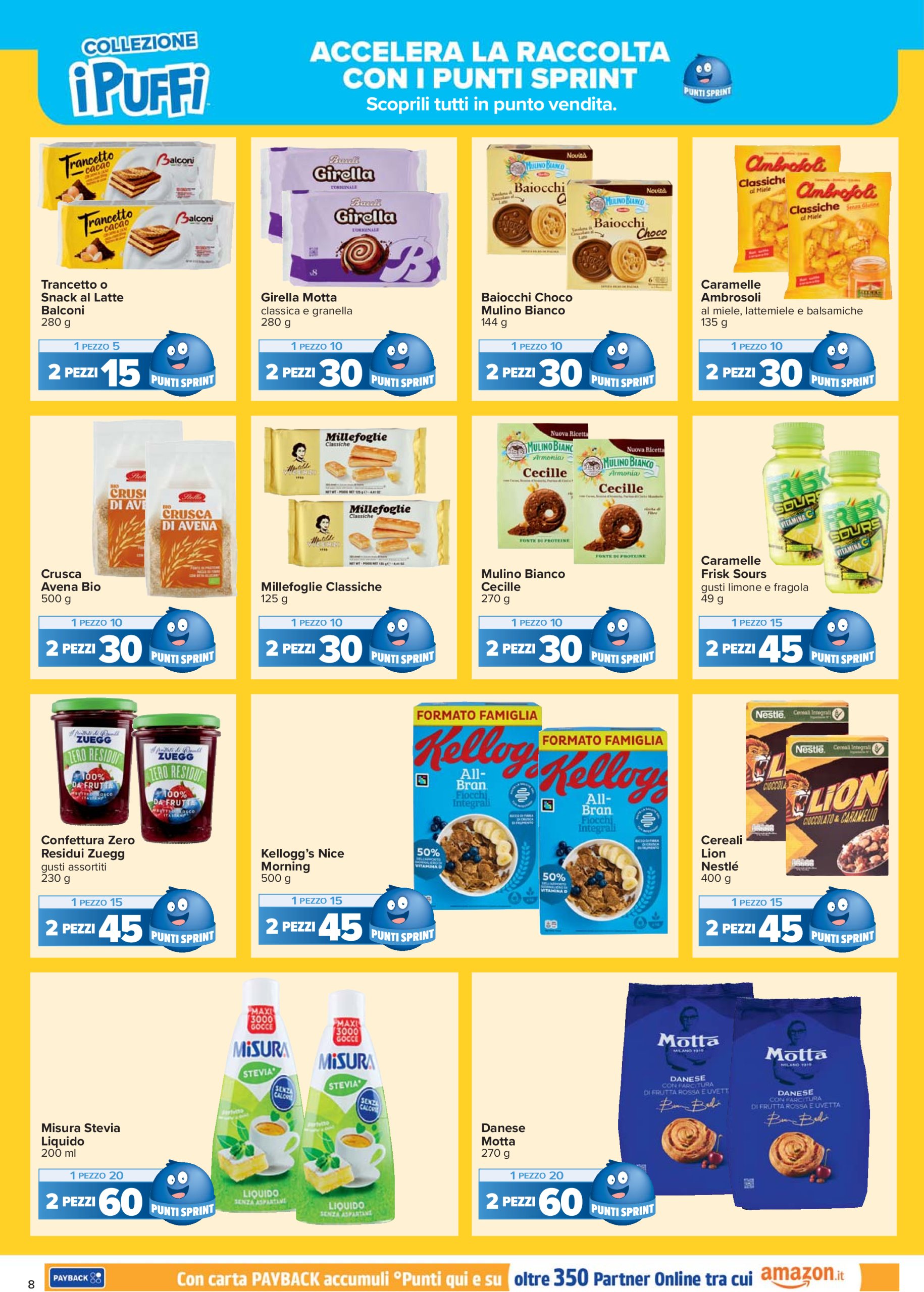 carrefour - Volantino Carrefour - Punti Sprint Payback valido dal 16/05 al 28/05 - page: 8