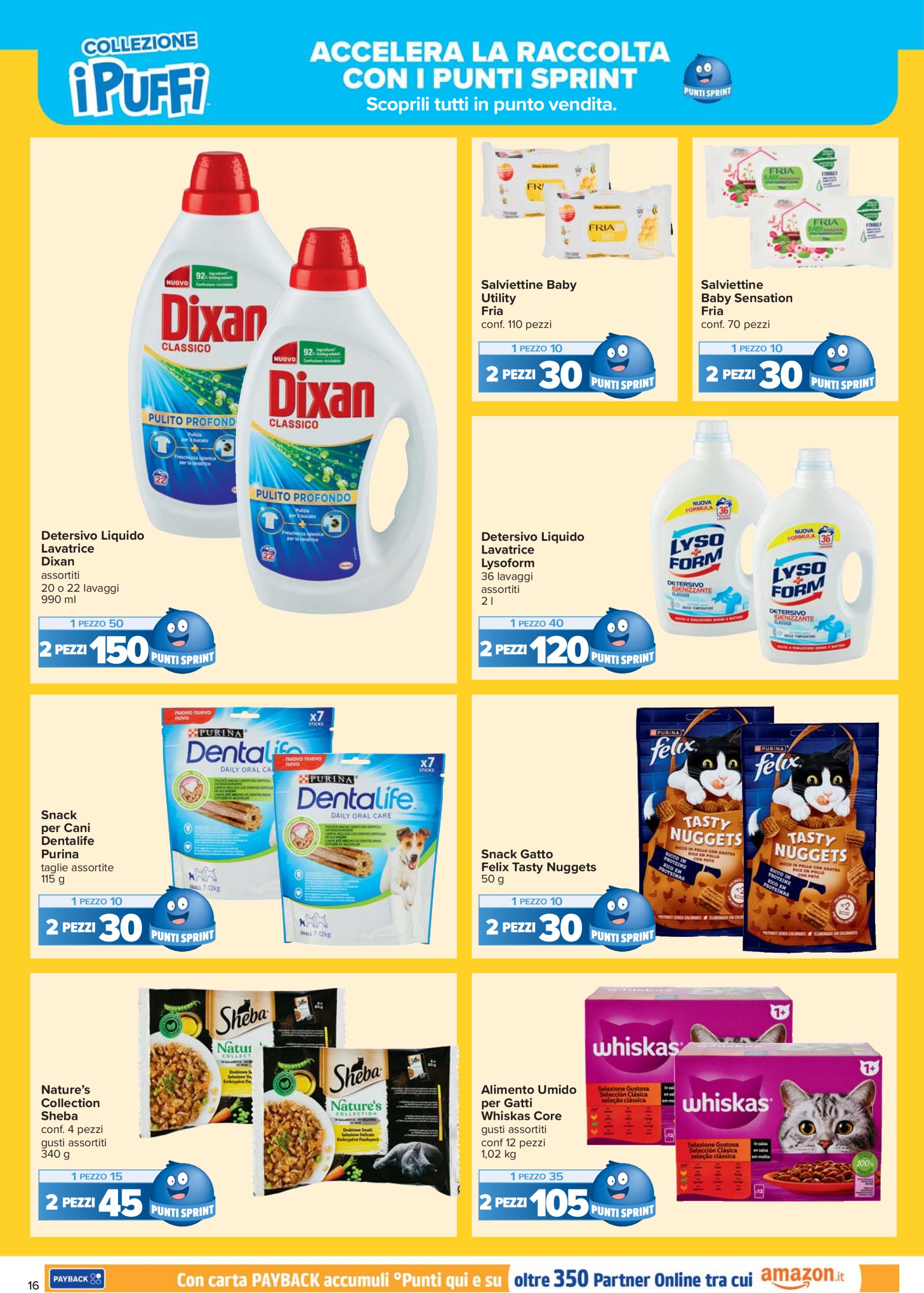 carrefour - Volantino Carrefour - Punti Sprint Payback valido dal 16/05 al 28/05 - page: 16
