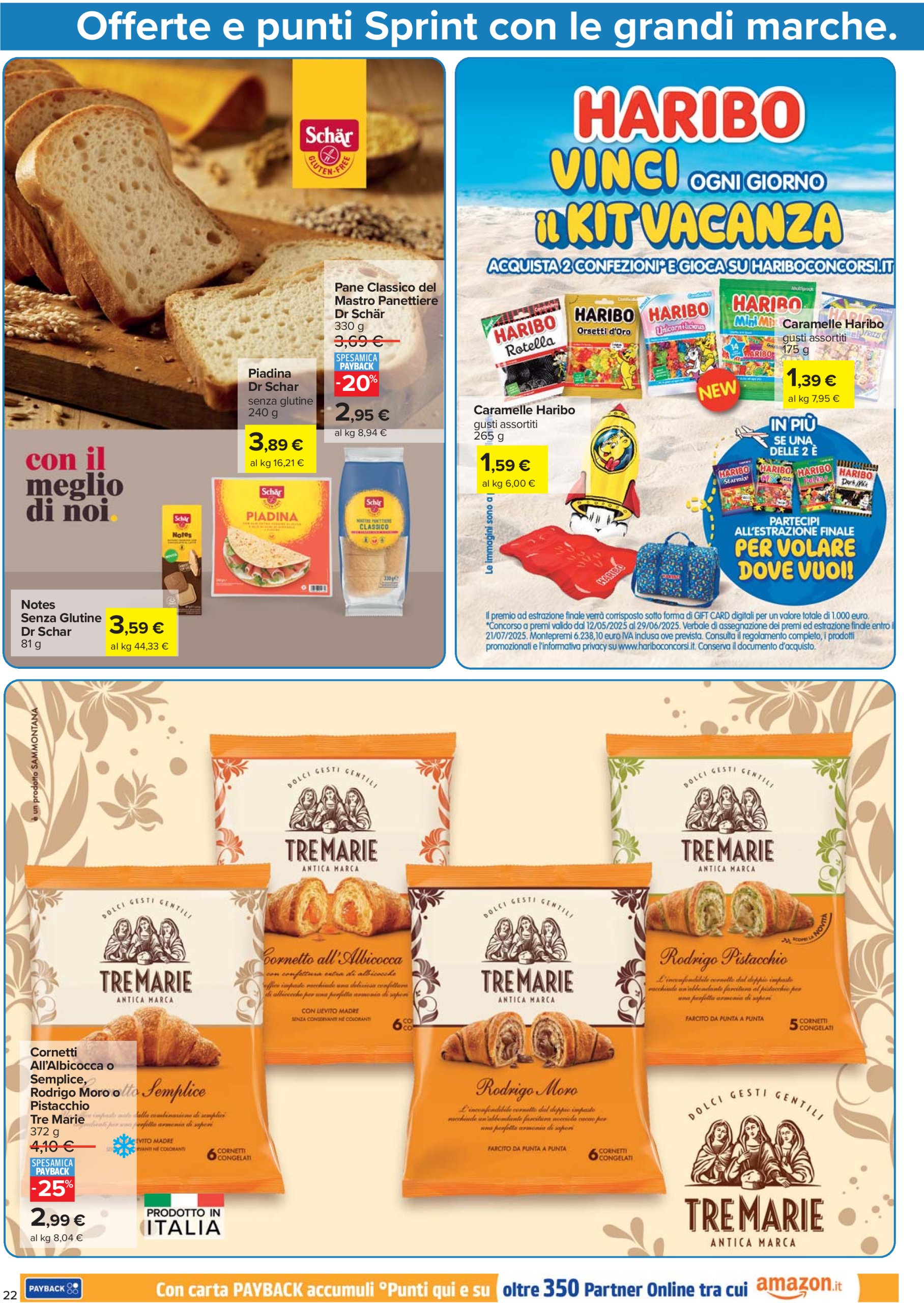 carrefour - Volantino Carrefour - Punti Sprint Payback valido dal 16/05 al 28/05 - page: 22