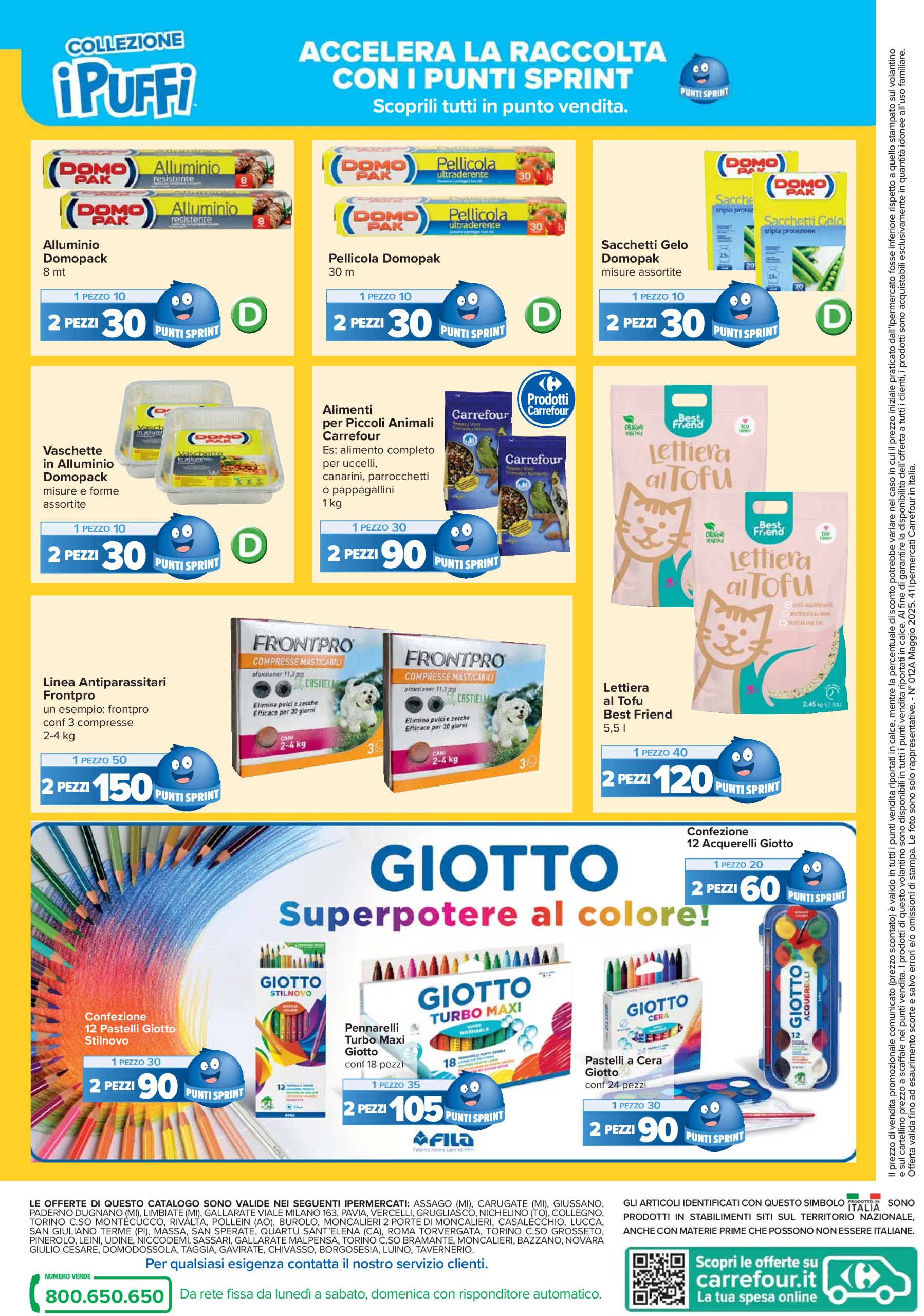 carrefour - Volantino Carrefour - Punti Sprint Payback valido dal 16/05 al 28/05 - page: 24