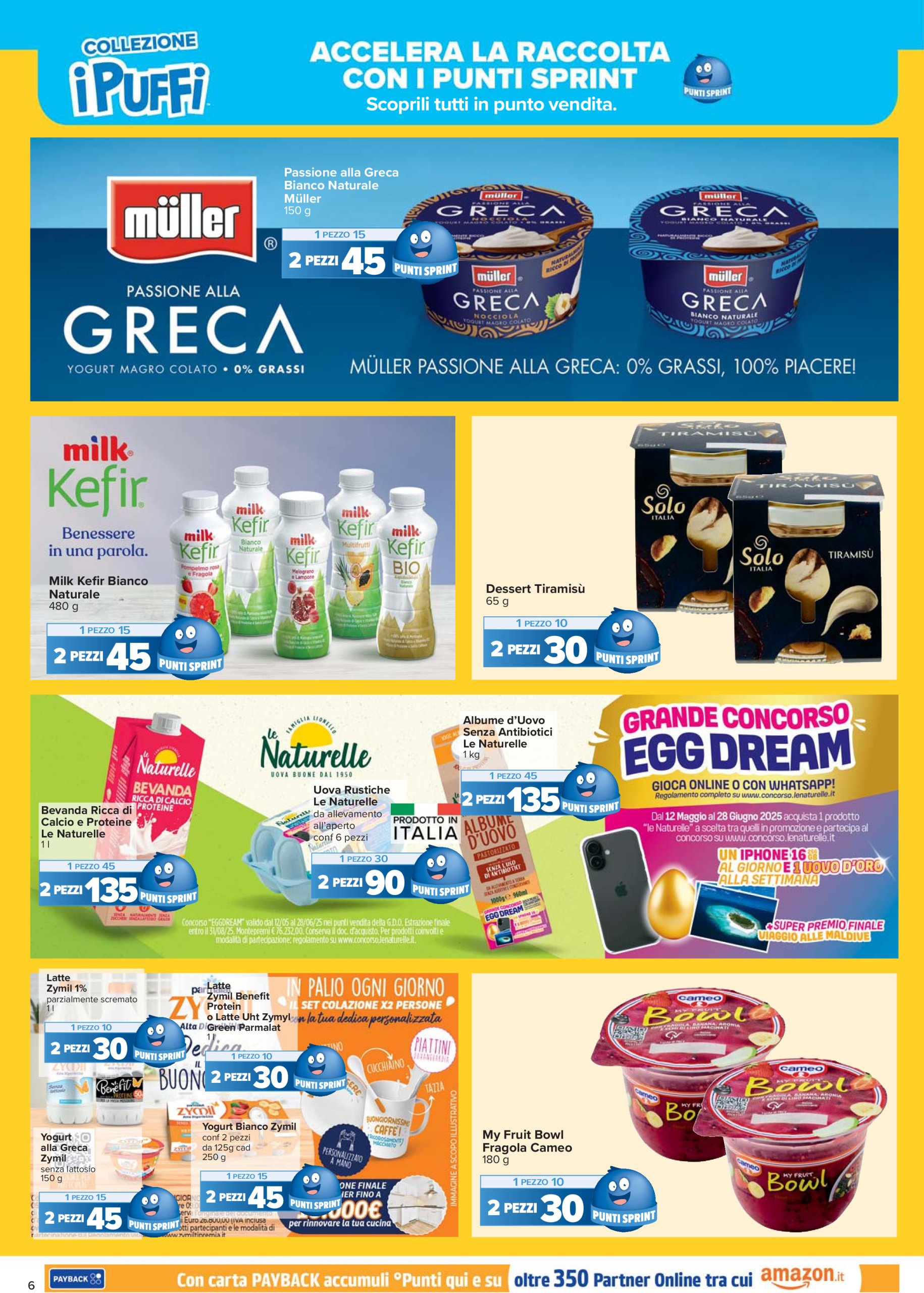 carrefour - Volantino Carrefour - Punti Sprint Payback valido dal 16/05 al 28/05 - page: 6