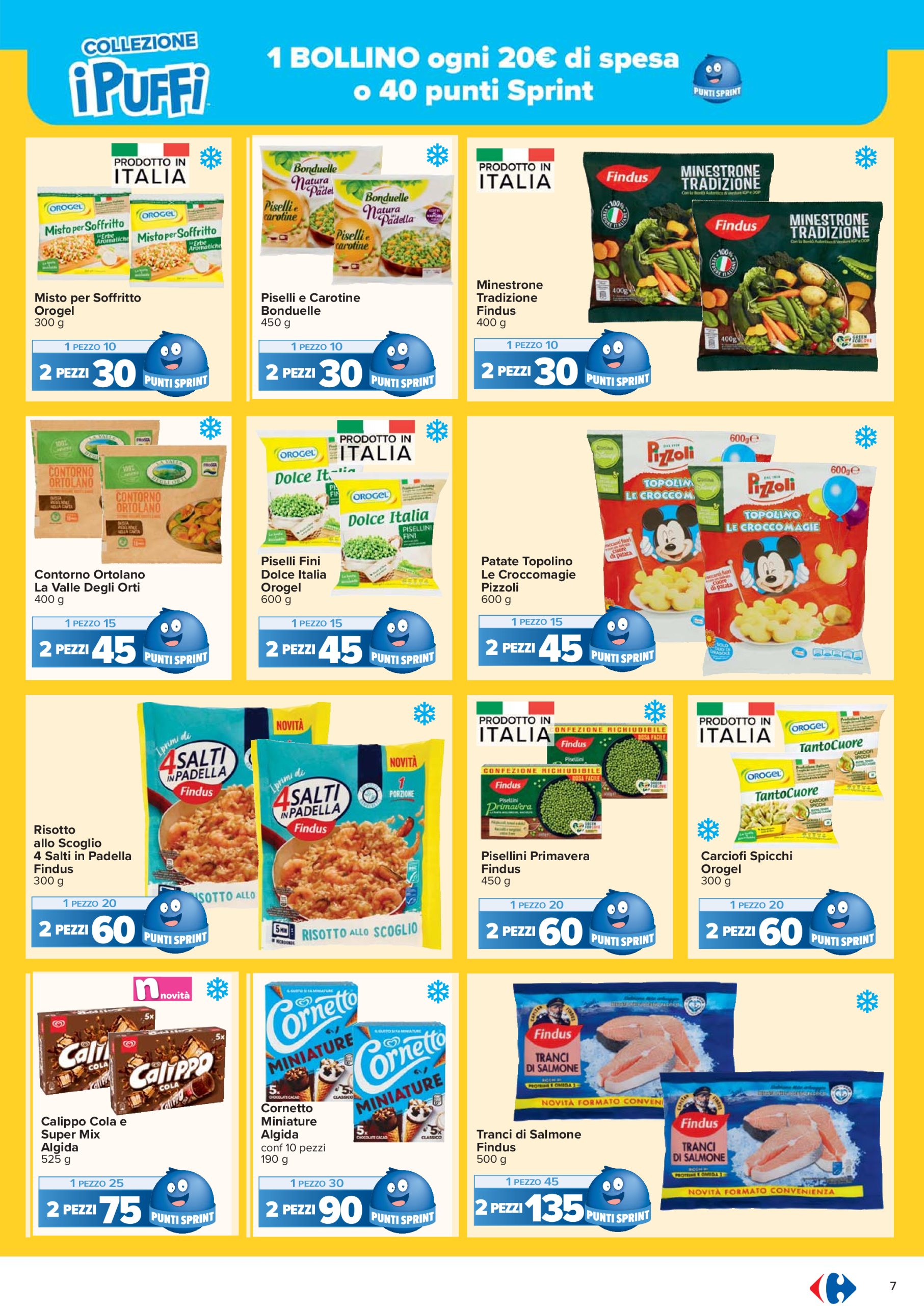 carrefour - Volantino Carrefour - Punti Sprint Payback valido dal 16/05 al 28/05 - page: 7