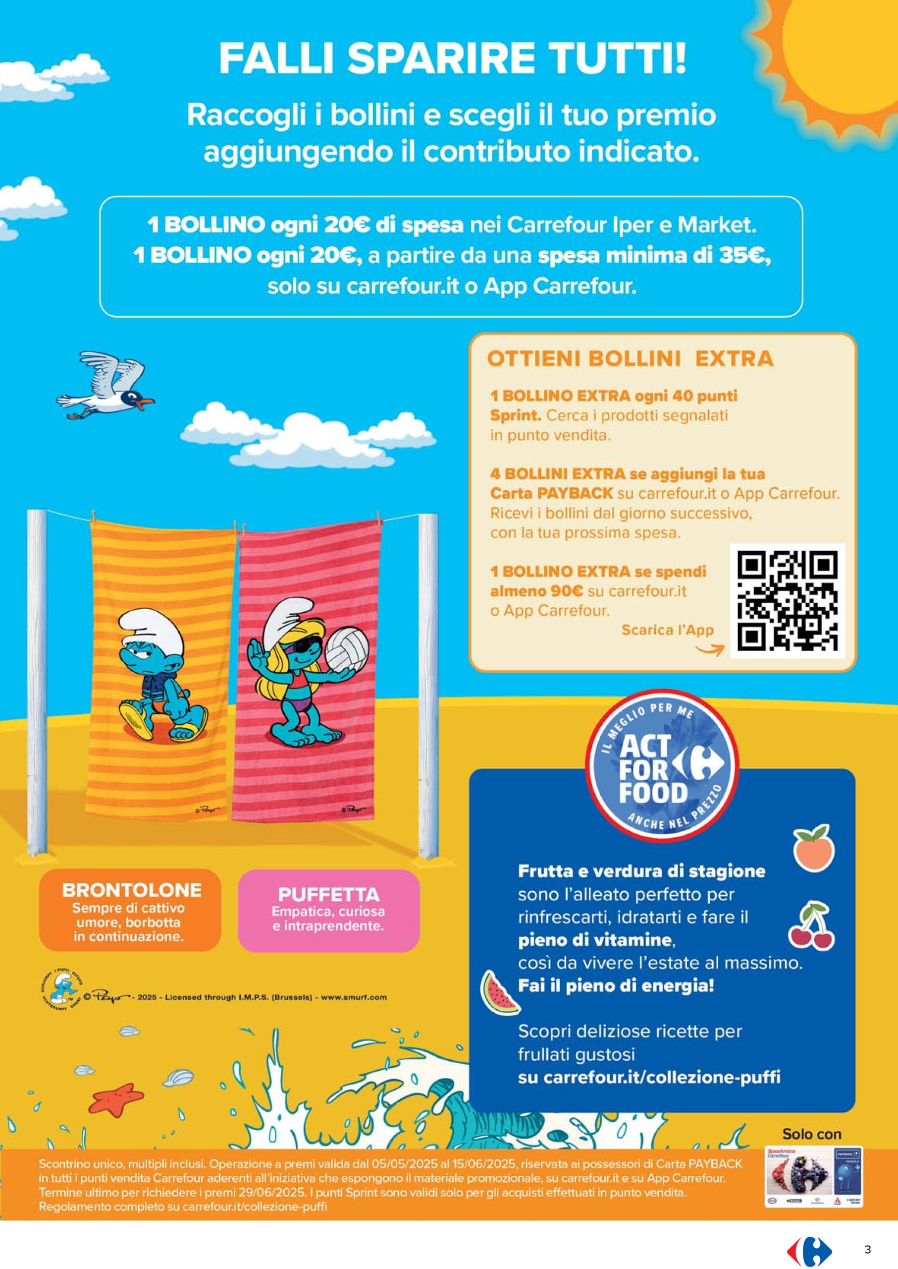 carrefour - Volantino Carrefour - Punti Sprint Payback valido dal 16/05 al 28/05 - page: 3