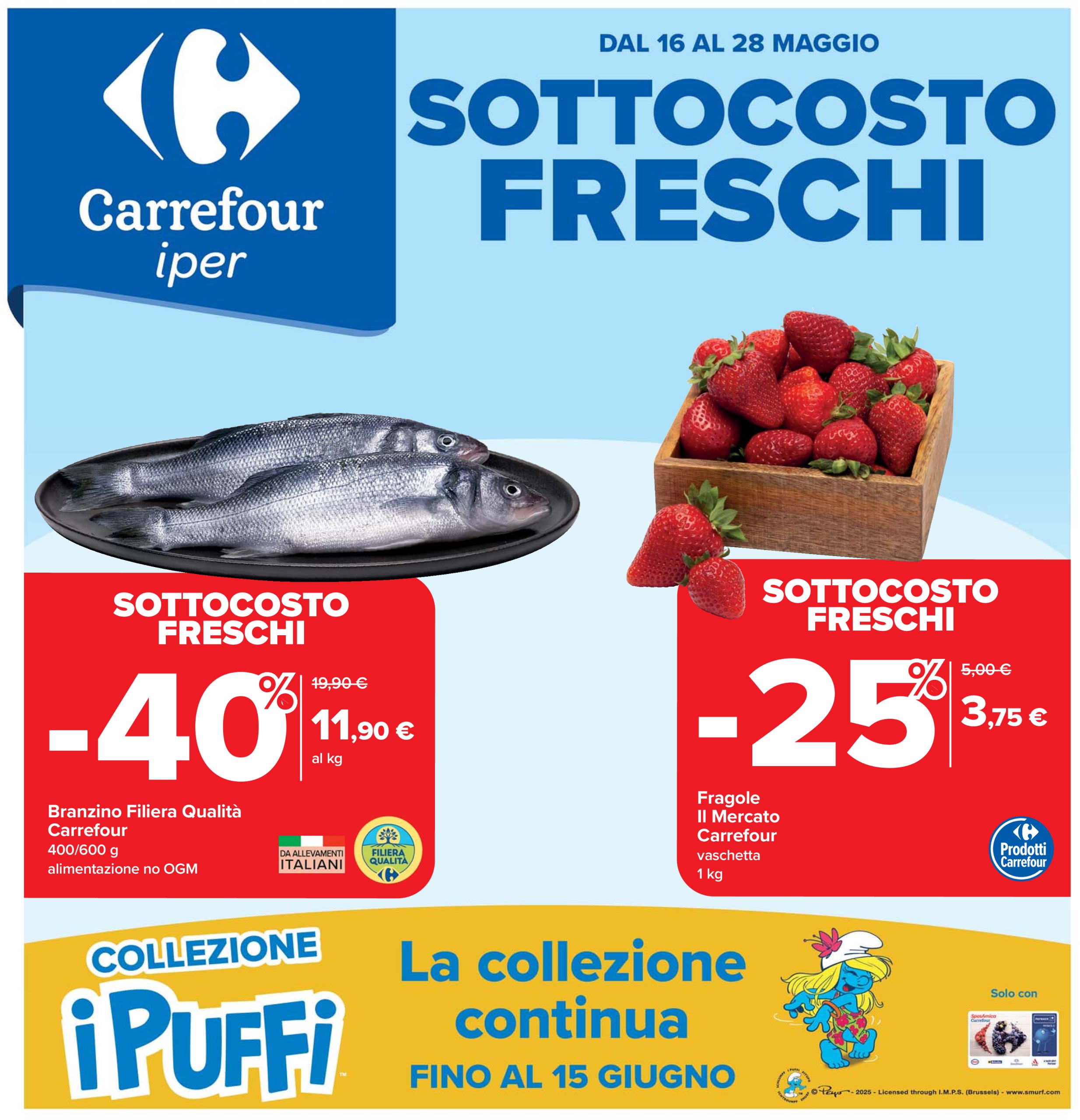 carrefour - Volantino Carrefour - Sottocosto Freschi valido dal 16/05 al 28/05