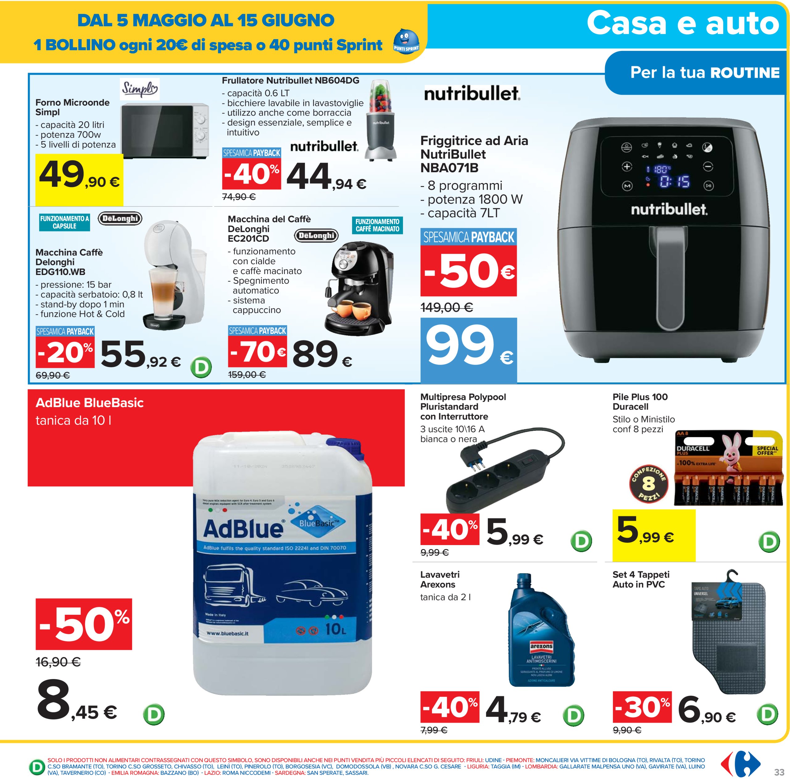 carrefour - Volantino Carrefour - Sottocosto Freschi valido dal 16/05 al 28/05 - page: 33