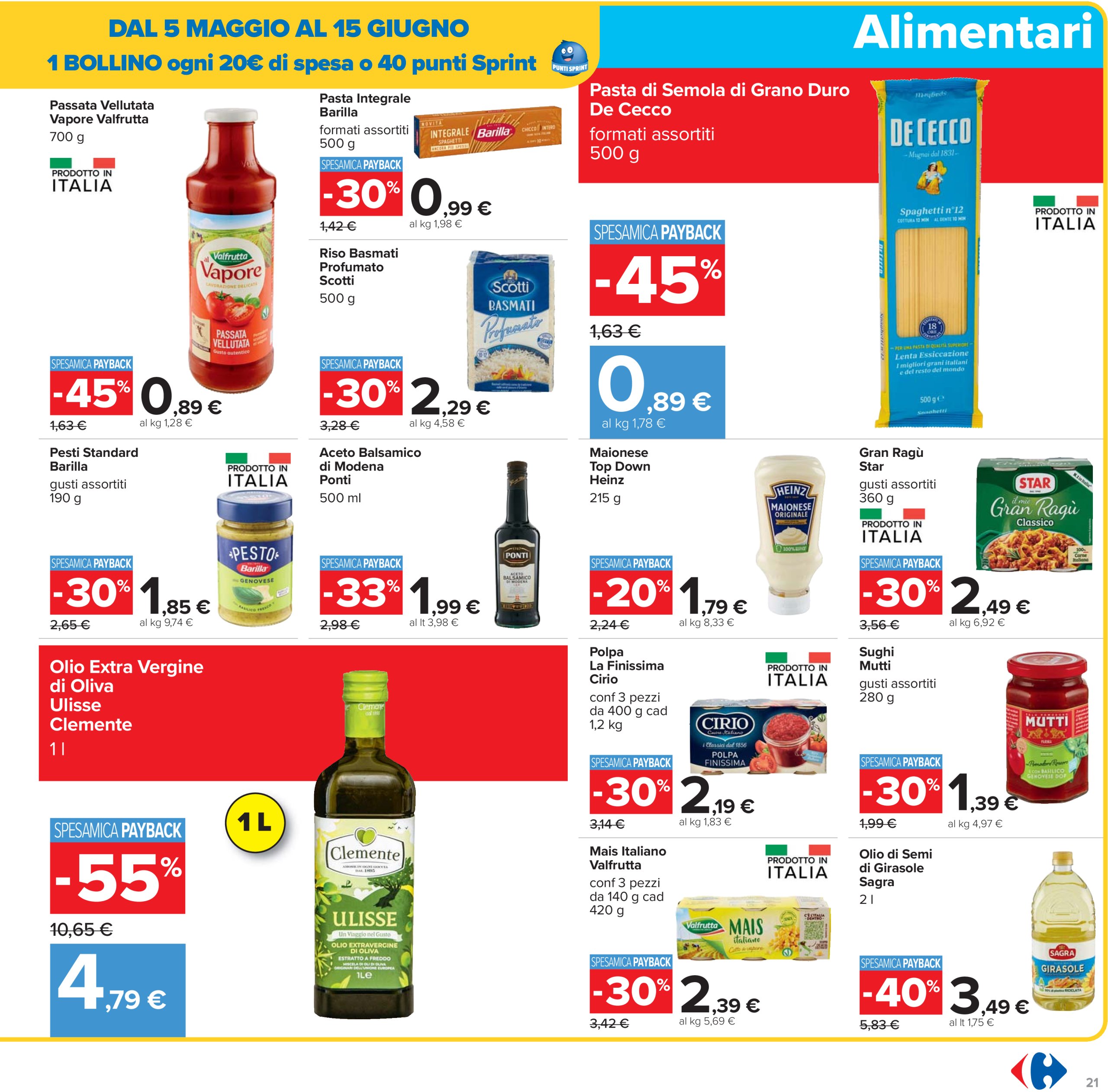 carrefour - Volantino Carrefour - Sottocosto Freschi valido dal 16/05 al 28/05 - page: 21