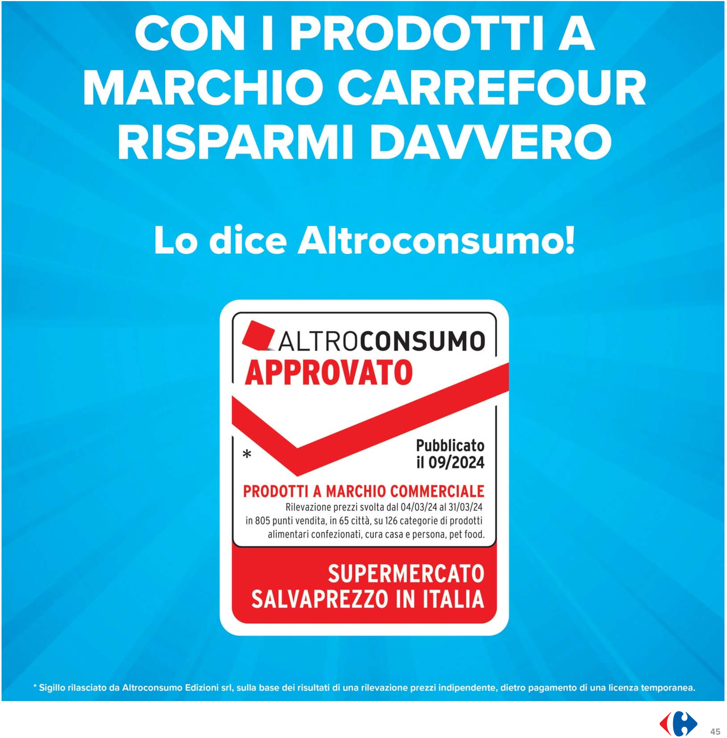 carrefour - Volantino Carrefour - Sottocosto Freschi valido dal 16/05 al 28/05 - page: 45