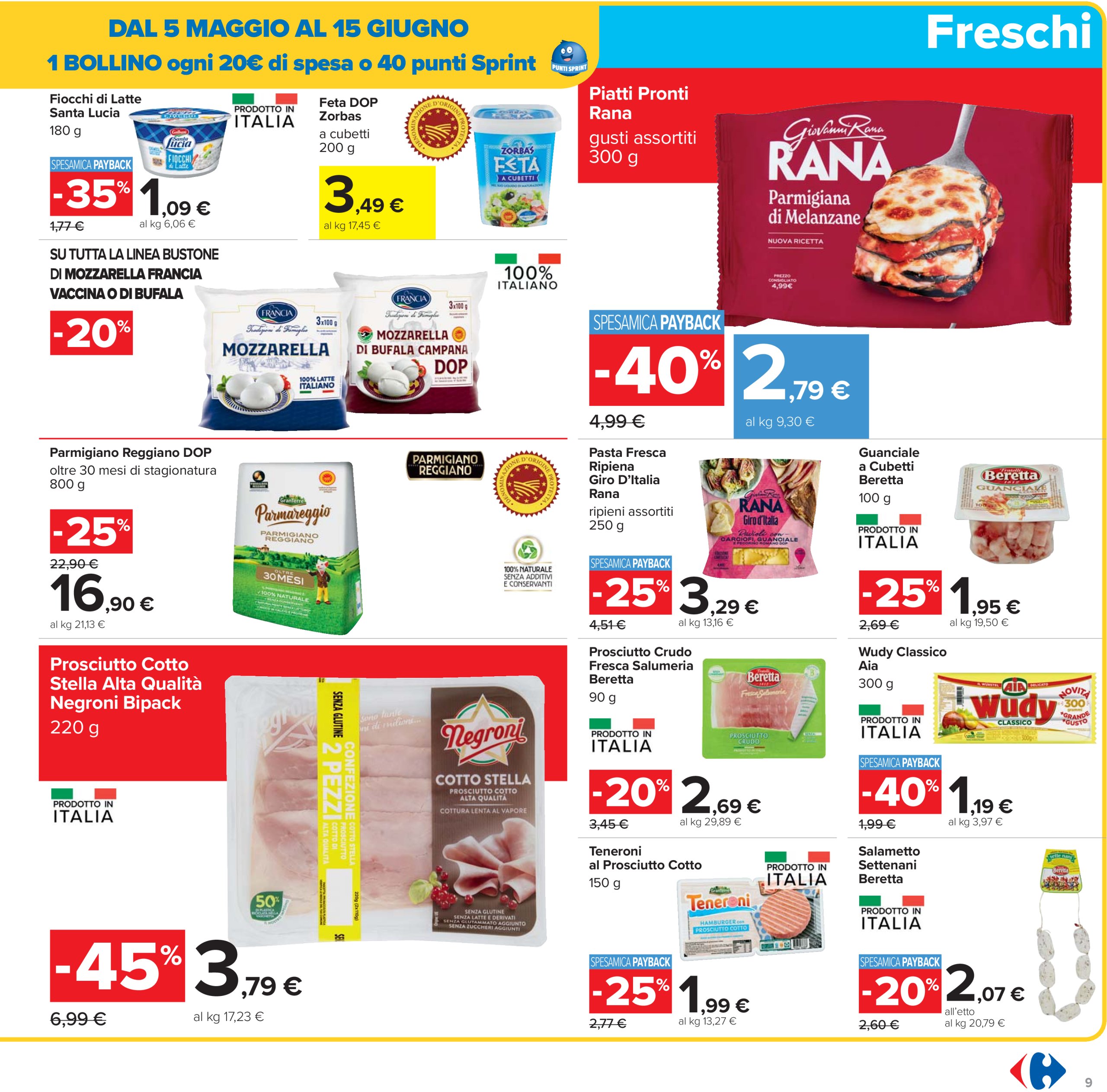 carrefour - Volantino Carrefour - Sottocosto Freschi valido dal 16/05 al 28/05 - page: 9