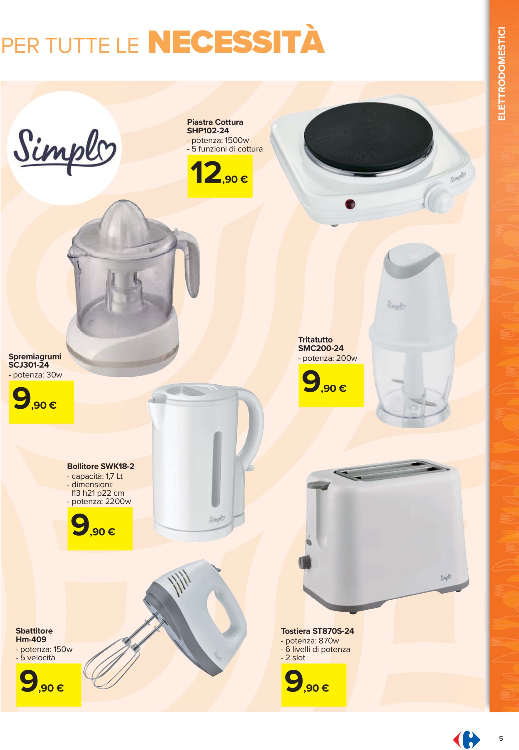 carrefour - Volantino Carrefour - Catalogo casa valido dal 27/05 al 31/08 - page: 5