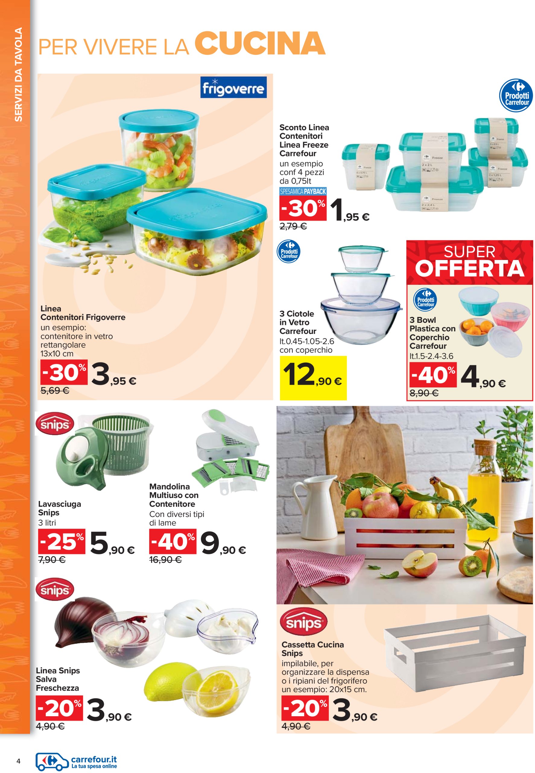 carrefour - Volantino Carrefour - Catalogo casa valido dal 27/05 al 31/08 - page: 4