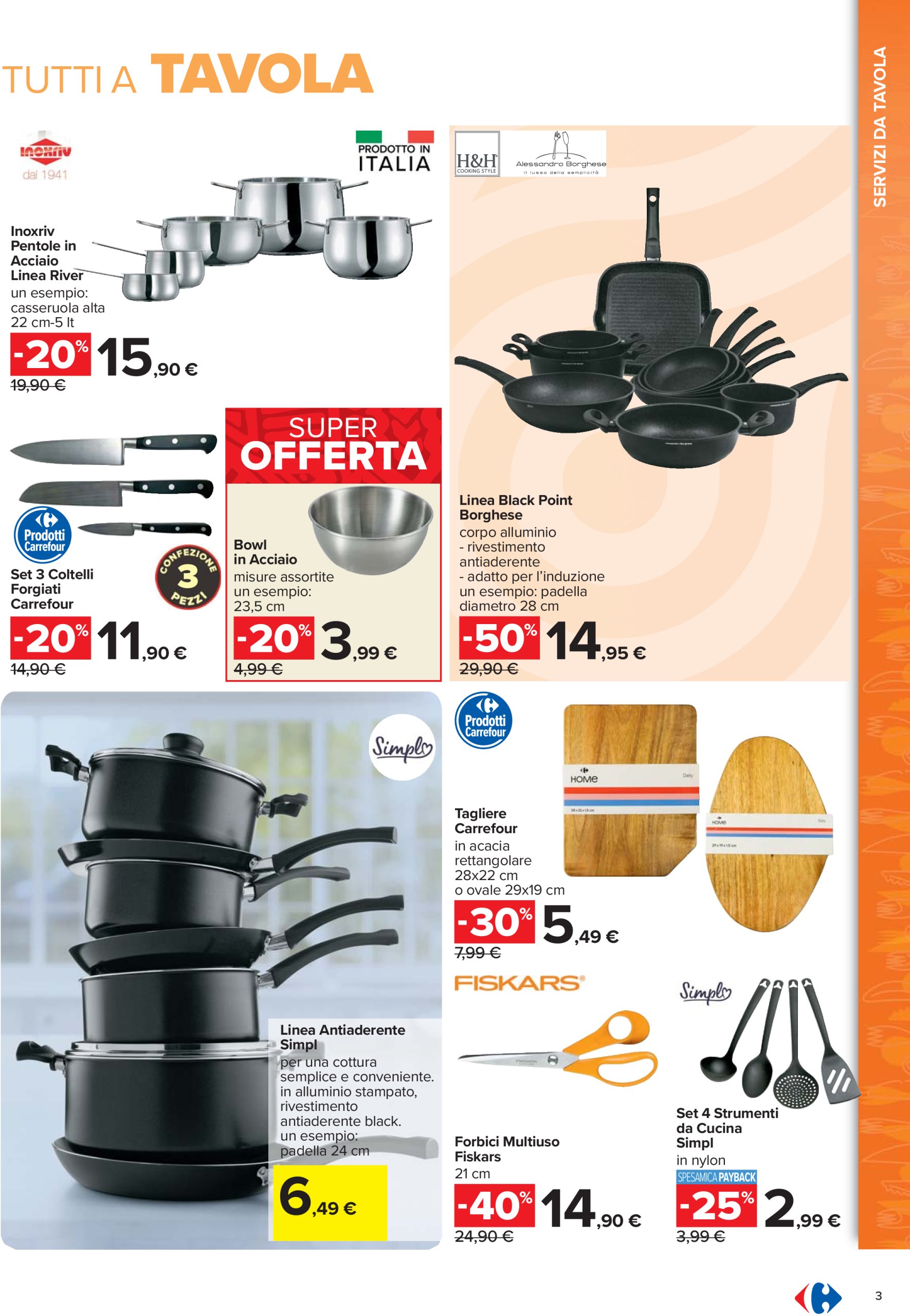carrefour - Volantino Carrefour - Catalogo casa valido dal 27/05 al 31/08 - page: 3
