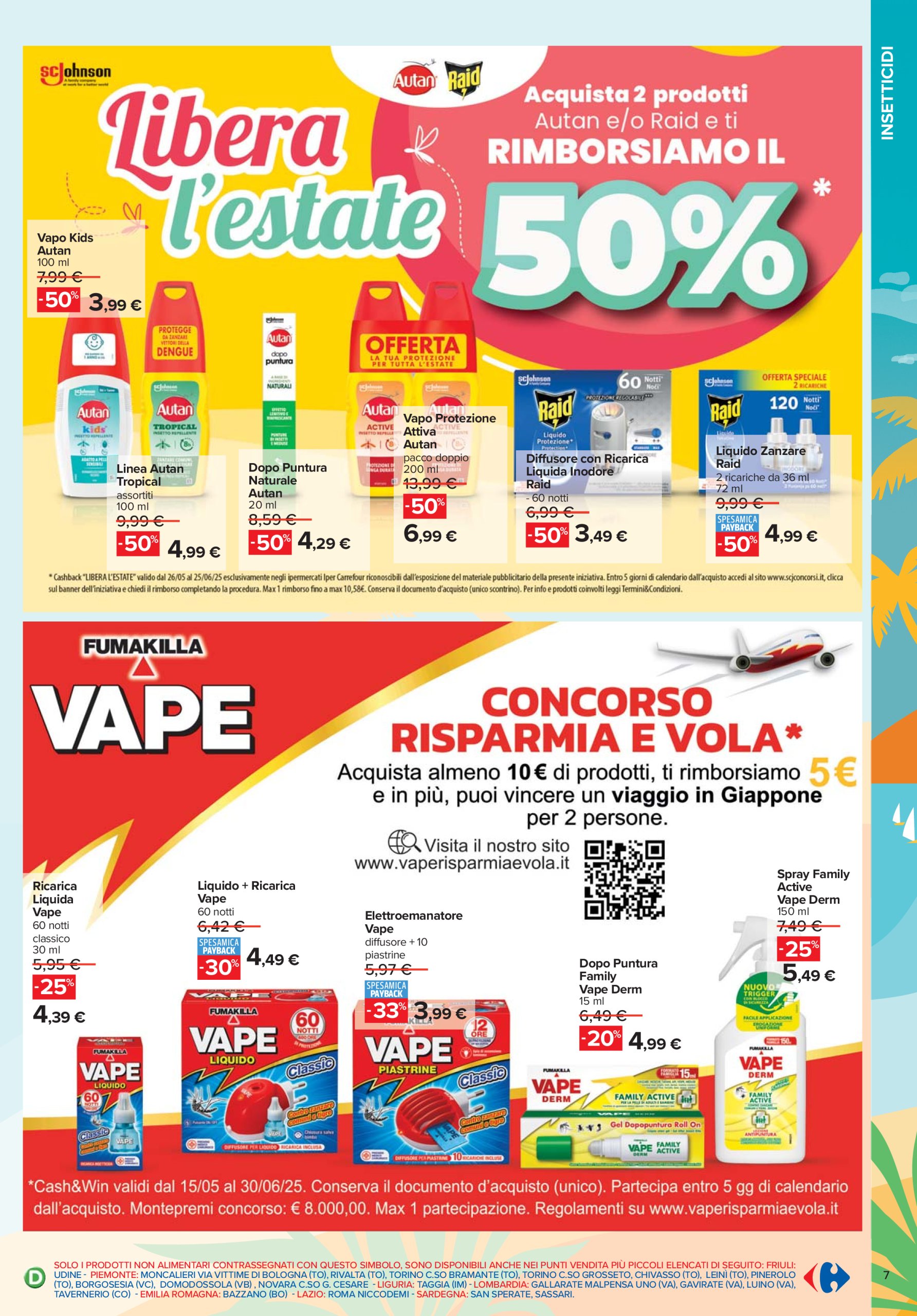 carrefour - Volantino Carrefour - Catalogo mare valido dal 26/05 al 25/06 - page: 7