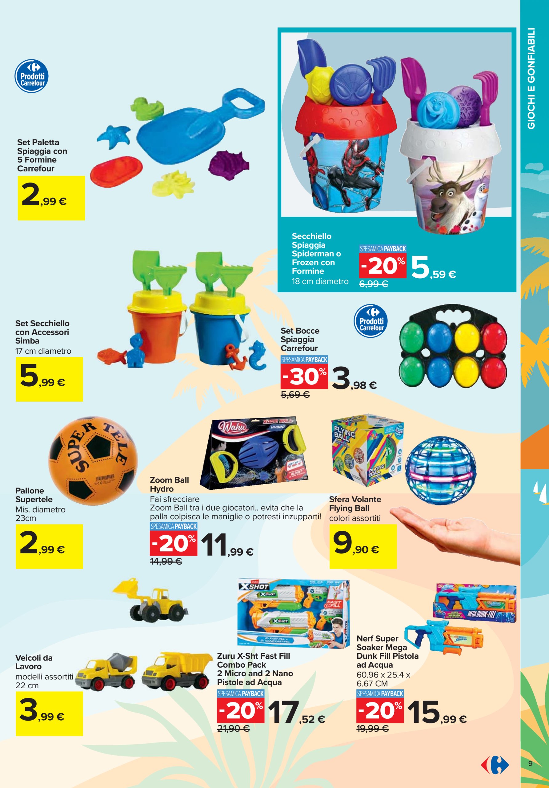 carrefour - Volantino Carrefour - Catalogo mare valido dal 26/05 al 25/06 - page: 9