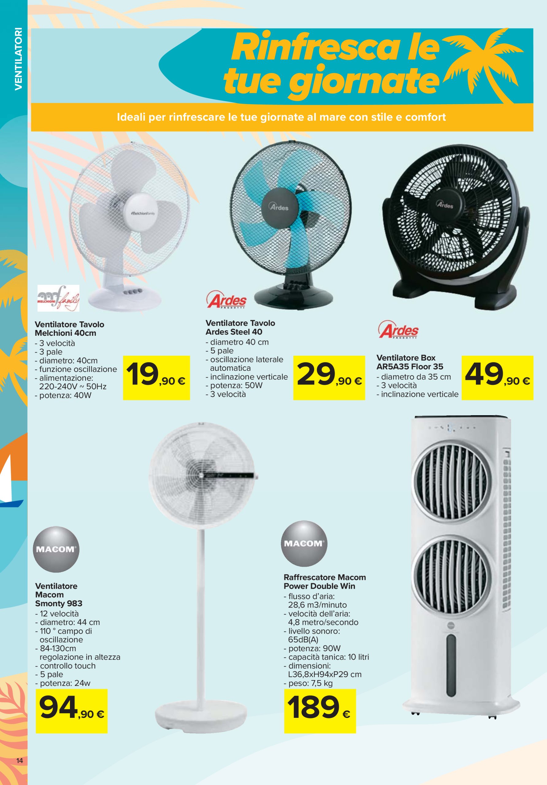 carrefour - Volantino Carrefour - Catalogo mare valido dal 26/05 al 25/06 - page: 14