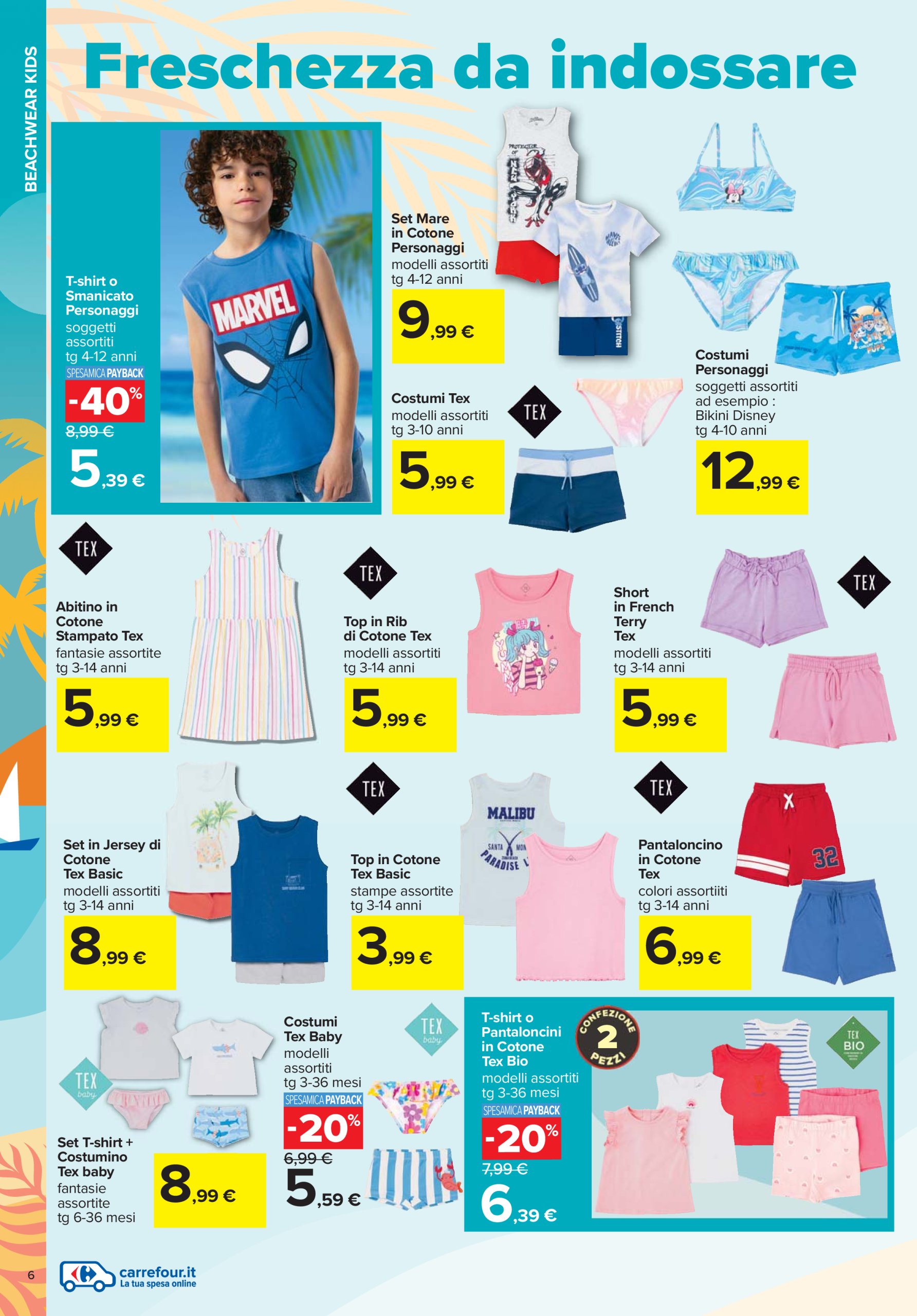 carrefour - Volantino Carrefour - Catalogo mare valido dal 26/05 al 25/06 - page: 6