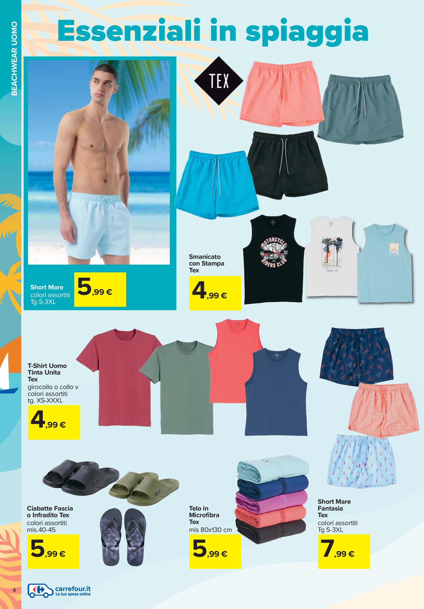 carrefour - Volantino Carrefour - Catalogo mare valido dal 26/05 al 25/06 - page: 4
